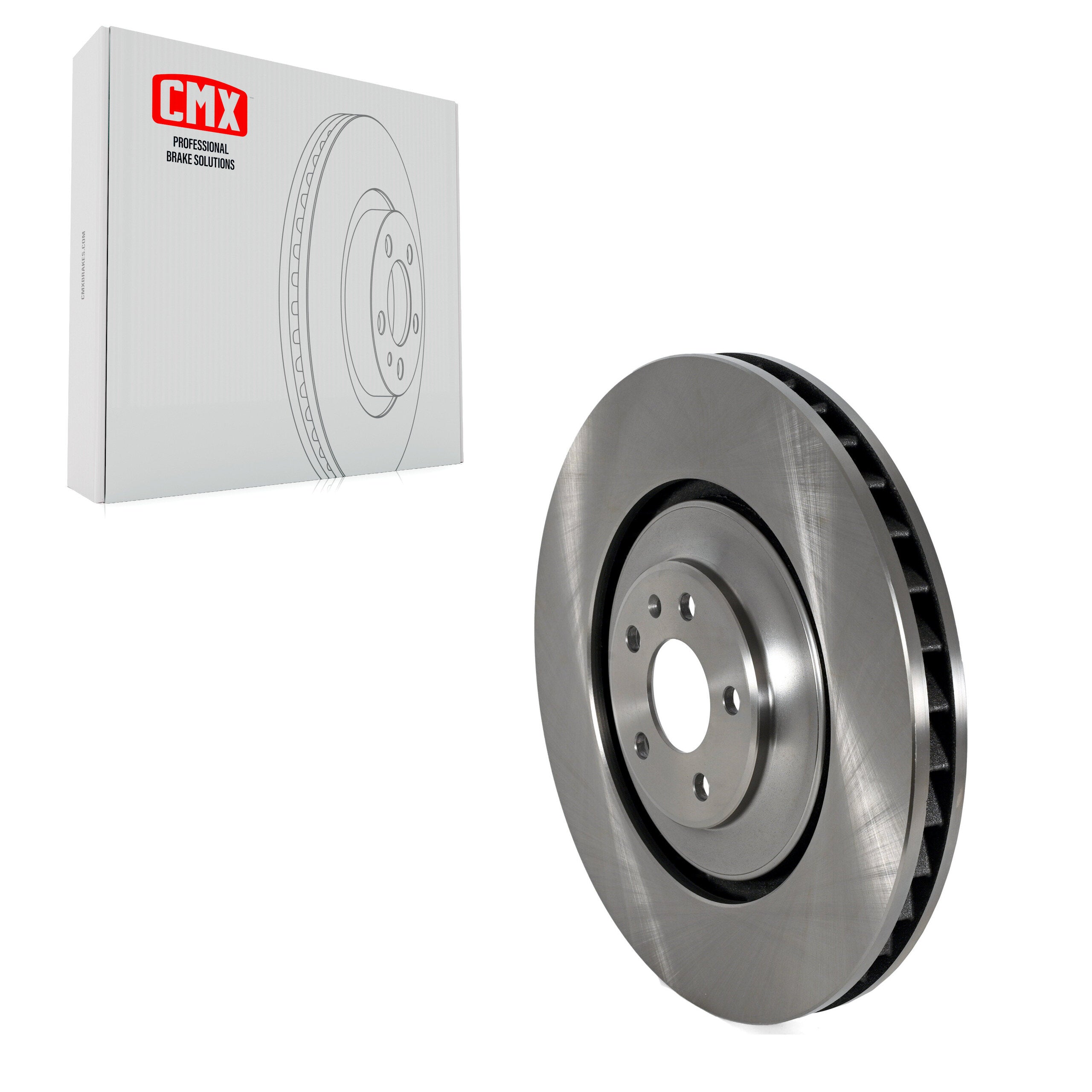 CMX 8-TQ8265 Disc Brake Rotor for 2012-2018 Audi S8, Audi A7, Audi A7 Quattro - Front