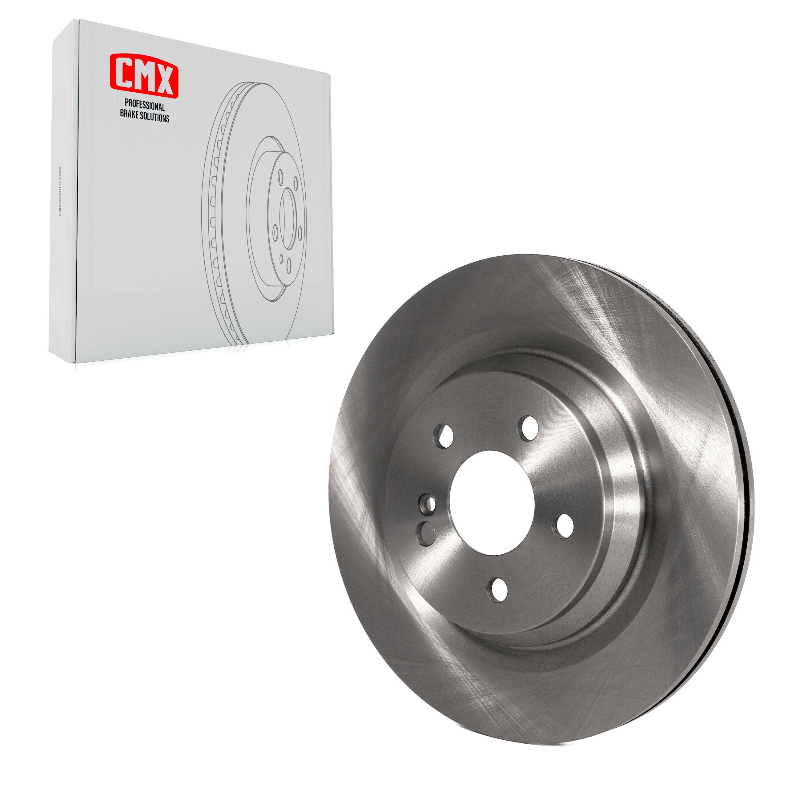 CMX 8-TQ8283 Disc Brake Rotor for 2007-2014 Mercedes-Benz S350, Mercedes-Benz S550, Mercedes-Benz S400 - Rear