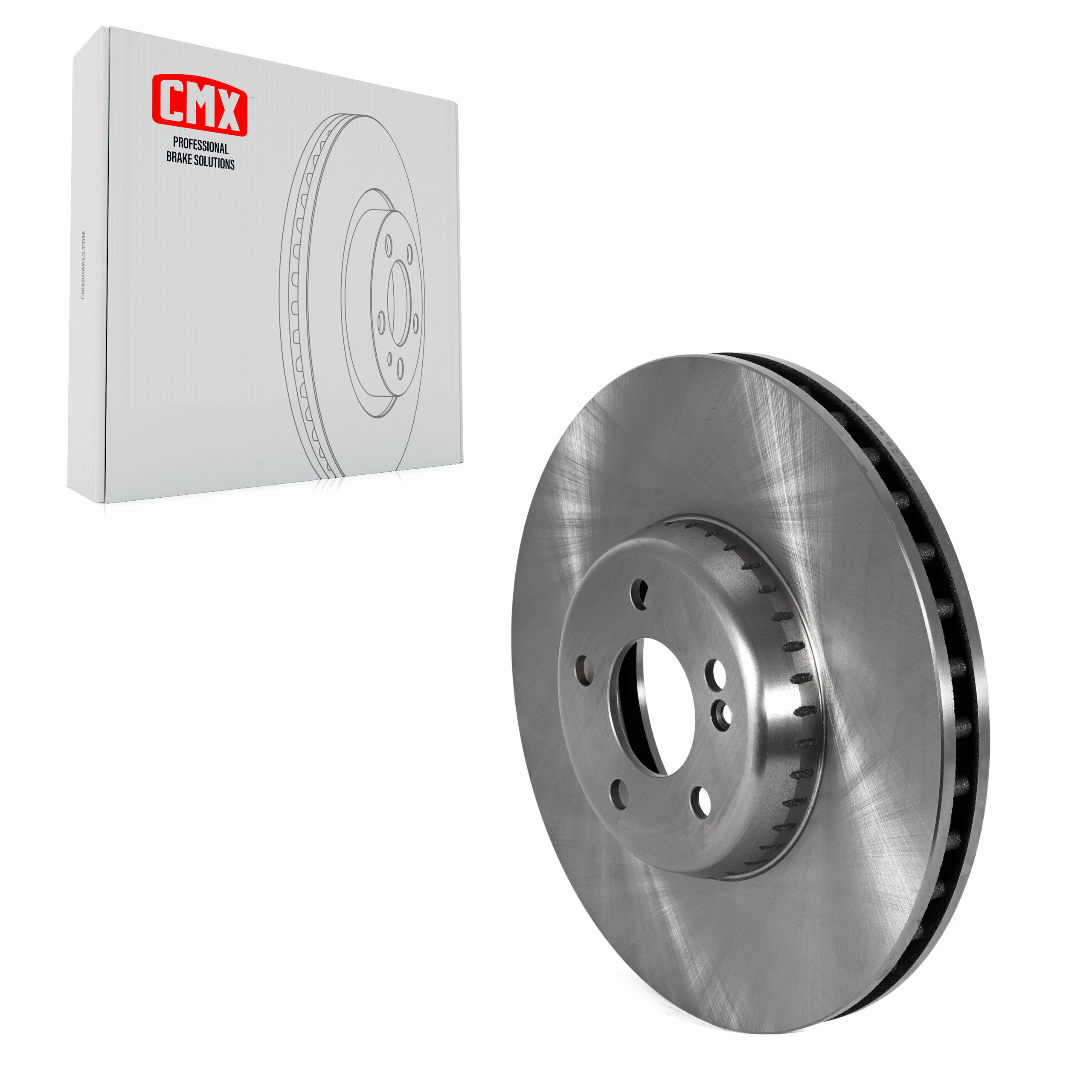 CMX 8-TQ8328 Disc Brake Rotor for 2015-2021 Mercedes-Benz GLC300, Mercedes-Benz C300, Mercedes-Benz C350e - Front