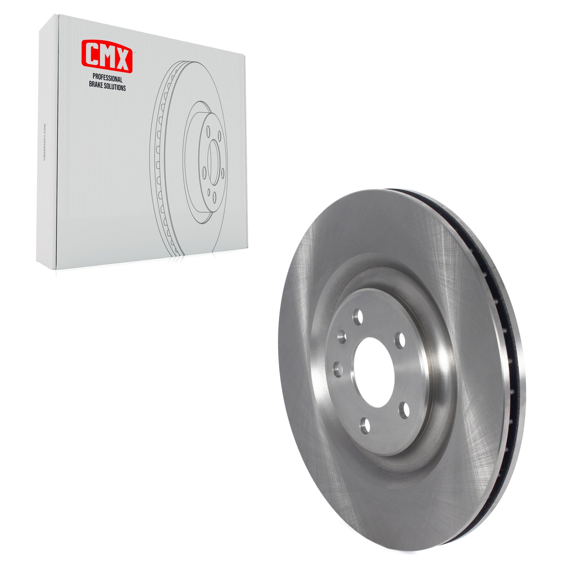 CMX 8-TQ8349 Disc Brake Rotor for 2016-2025 Audi e-tron S, Audi e-tron S Sportback, Audi Q7 - Rear