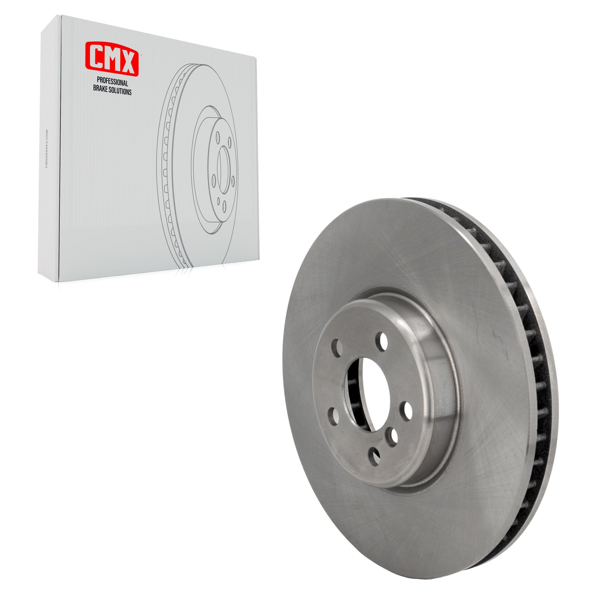 CMX 8-TQ8427 Disc Brake Rotor for 2016-2023 BMW 330i, BMW i4, BMW M240i - Front Right
