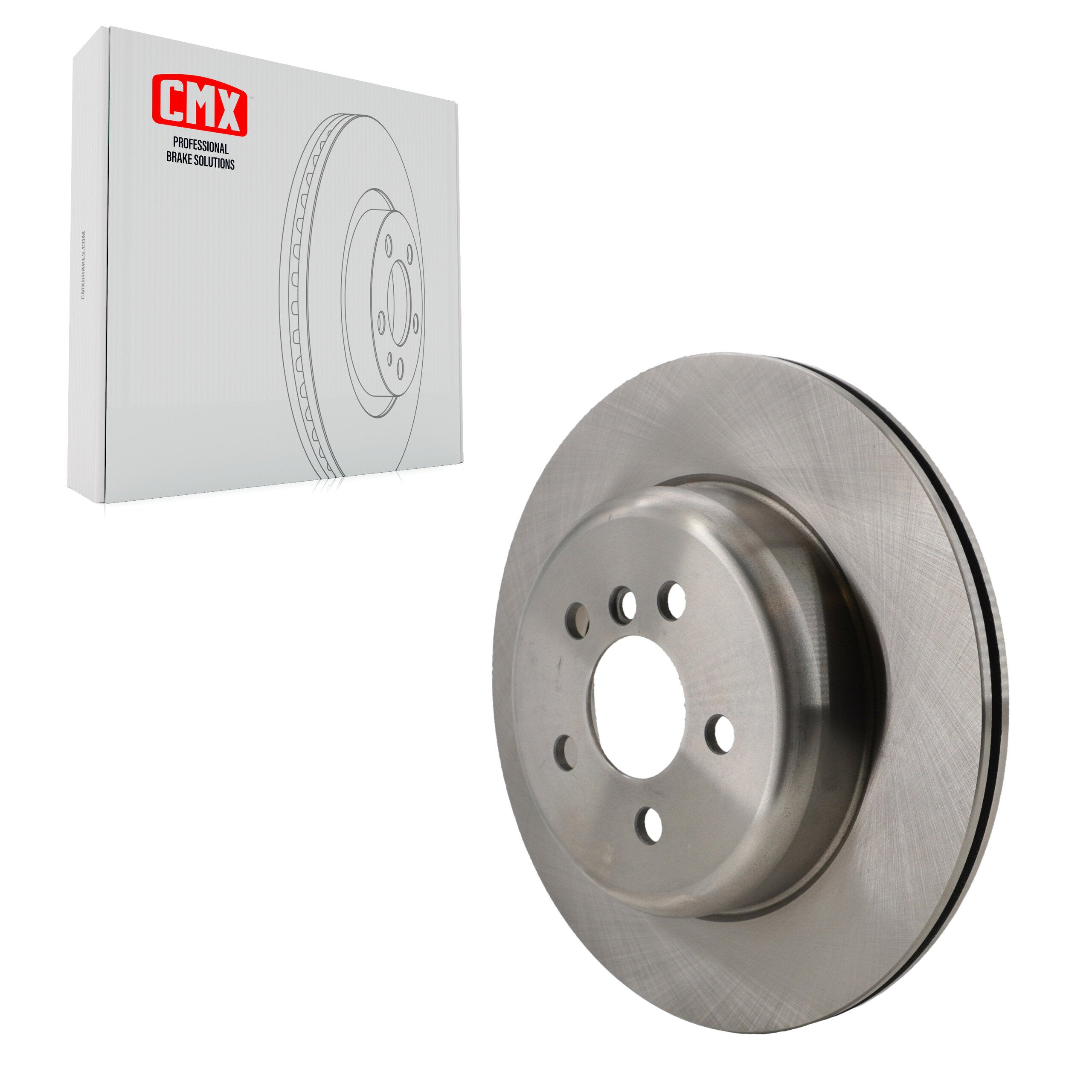 CMX 8-TQ8429 Disc Brake Rotor for 2017-2023 BMW 330e, BMW 330e xDrive, BMW 430i - Rear Left