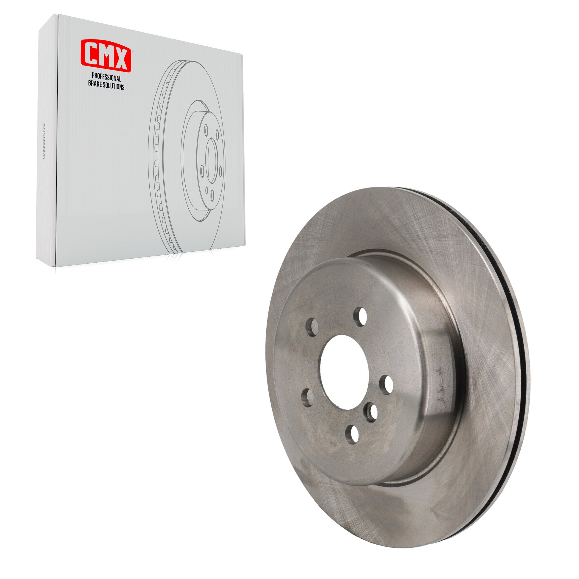 CMX 8-TQ8430 Disc Brake Rotor for 2017-2023 BMW 330e, BMW 330e xDrive, BMW 430i - Rear Right