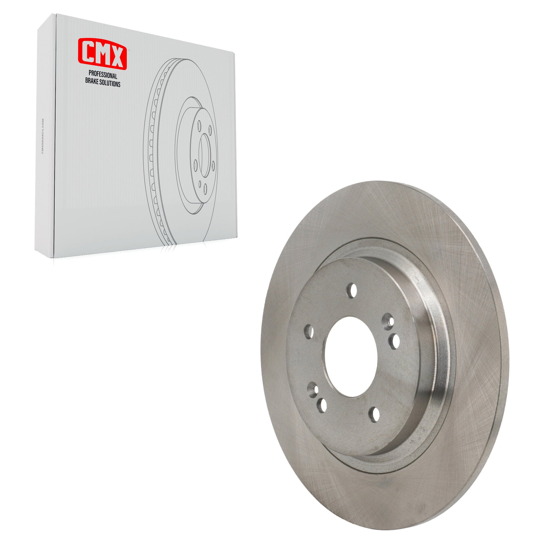 CMX 8-TQ8438 Disc Brake Rotor for 2021-2025 Kia Sorento, Hyundai Santa Fe - Rear