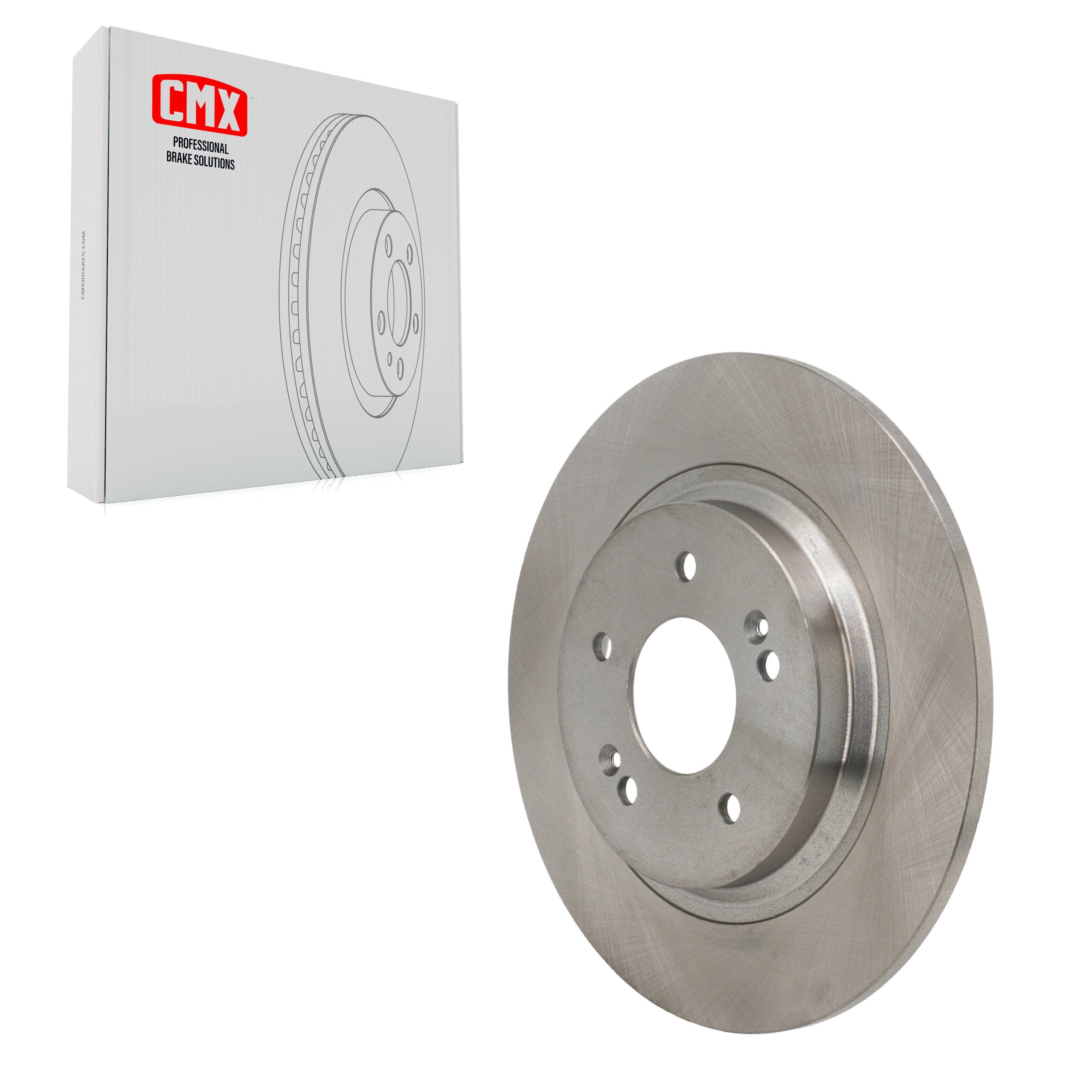 CMX 8-TQ8438 Disc Brake Rotor for 2021-2025 Kia Sorento, Hyundai Santa Fe - Rear