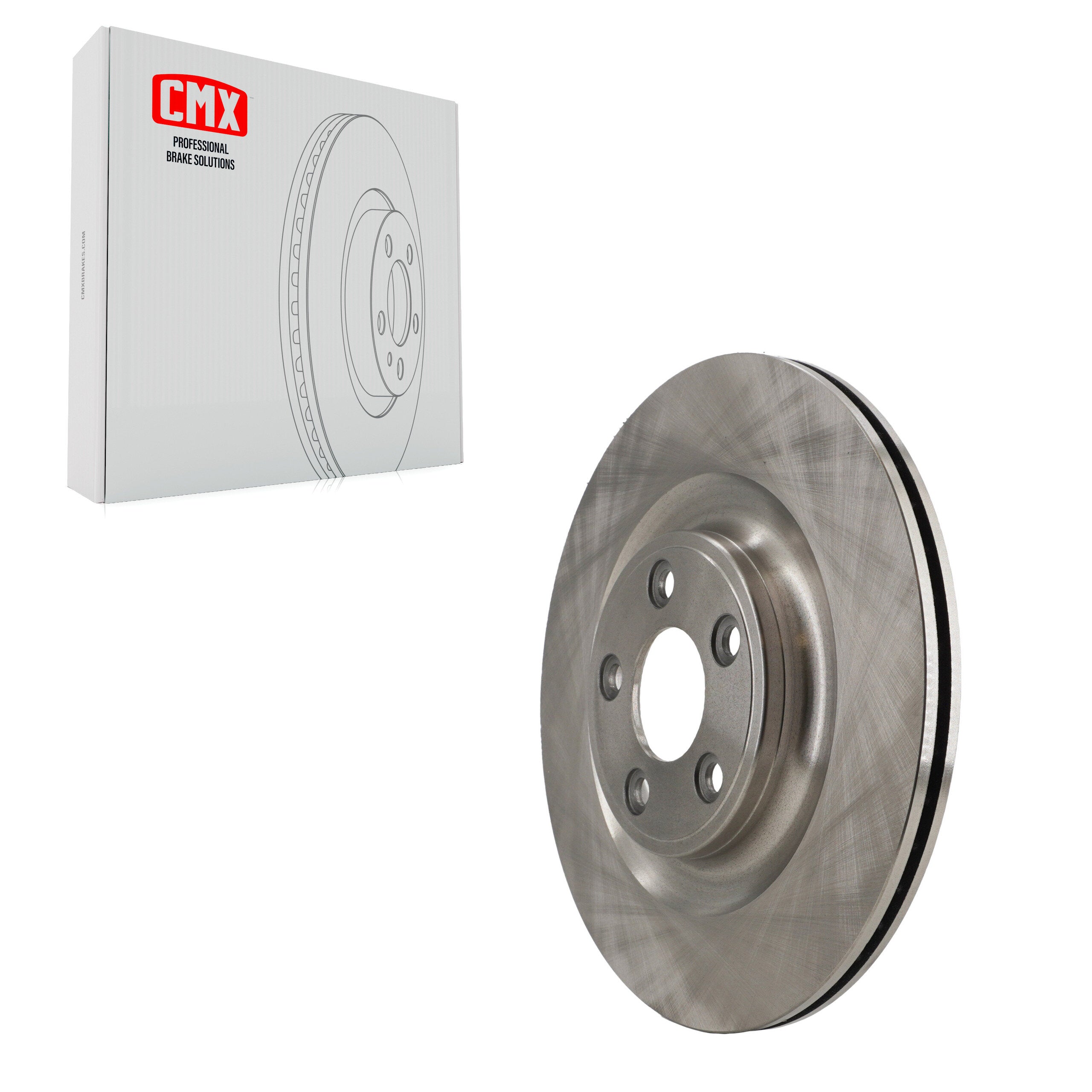 CMX 8-TQ8453 Disc Brake Rotor for 2017-2023 Mercedes-Benz CLS450, Mercedes-Benz CLS53 AMG, Mercedes-Benz E450 - Rear