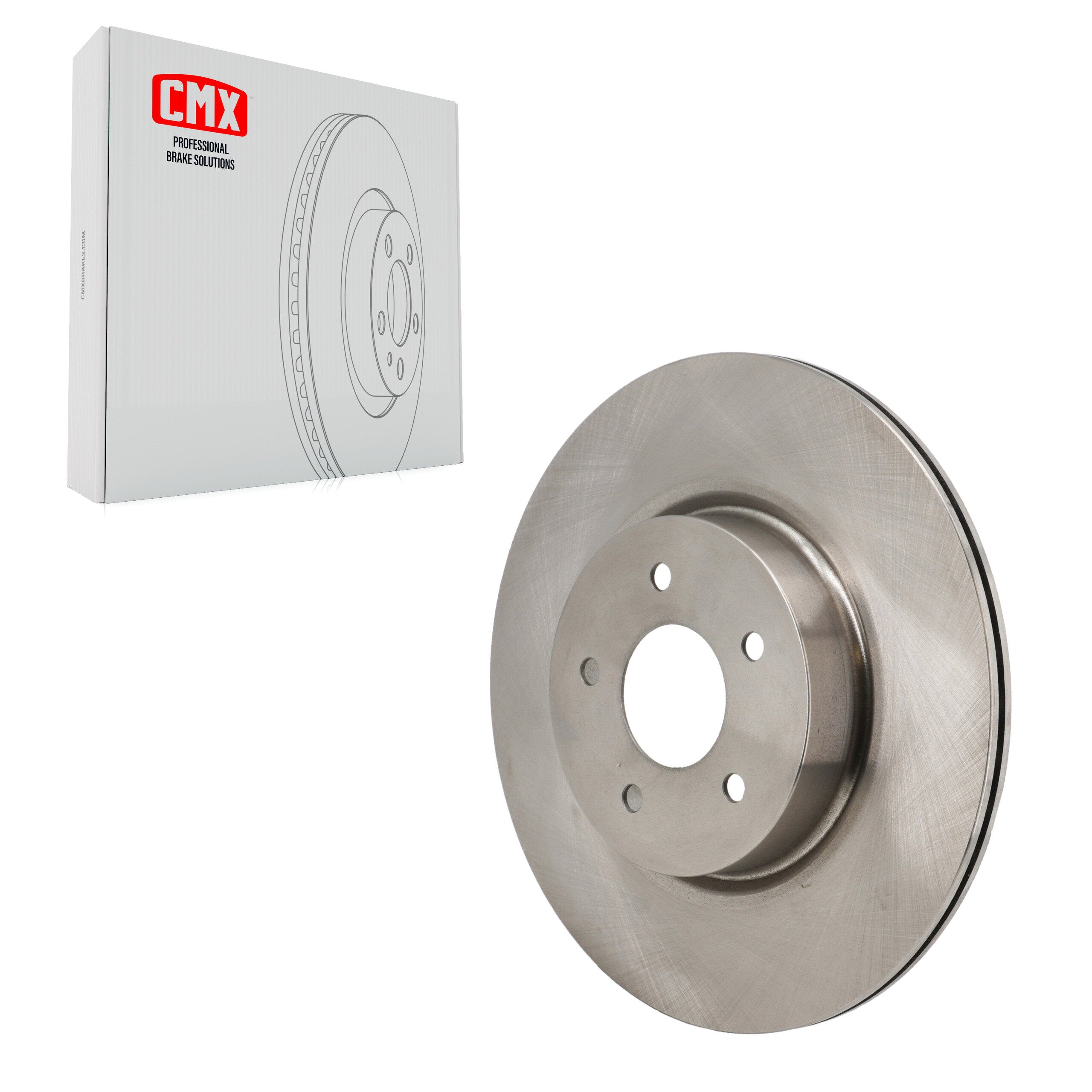 CMX 8-TQ8469 Disc Brake Rotor for 2022-2025 Nissan Murano, Mitsubishi Outlander PHEV, Nissan ARIYA - Rear