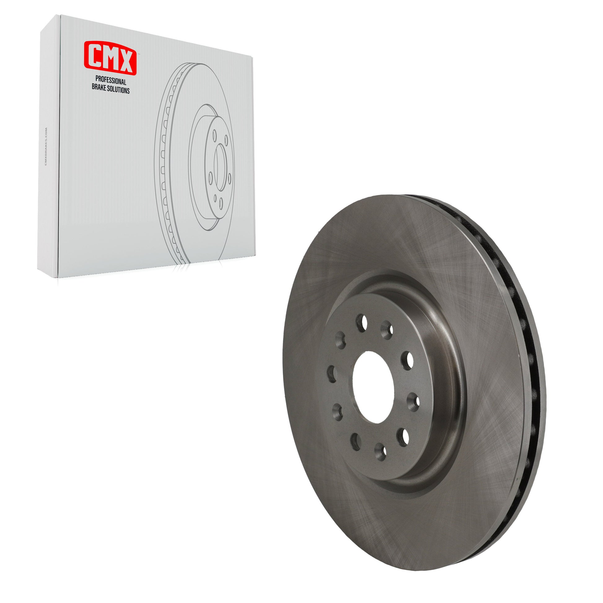CMX 8-TQ8482 Disc Brake Rotor for 2020-2024 Chevrolet Corvette - Rear