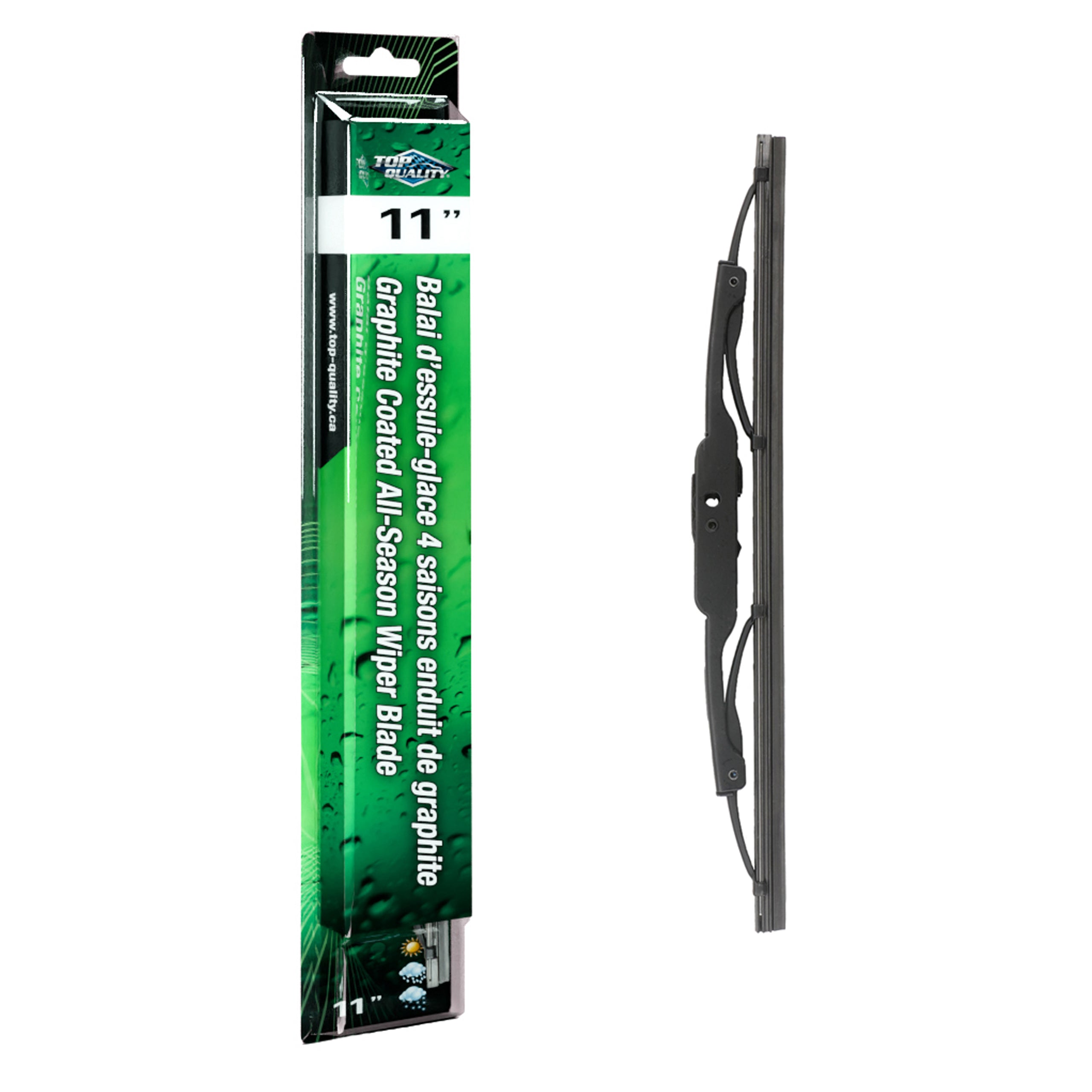 Top Quality 90-20111 Windshield Wiper Blade for 1980-2022 Cadillac Escalade, Cadillac Escalade ESV, Chevrolet Suburban - Rear, Front