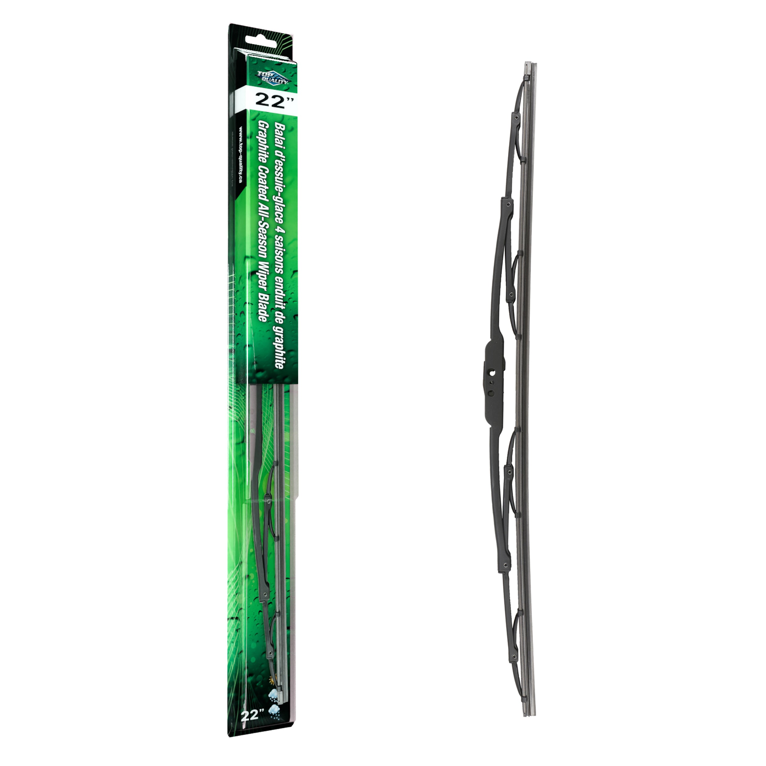 Top Quality 90-20221 Windshield Wiper Blade for 1981-2022 Chevrolet Silverado 1500 LTD, GMC Sierra 1500 Limited, Lexus LX600 - Front, Front Right, Front Left