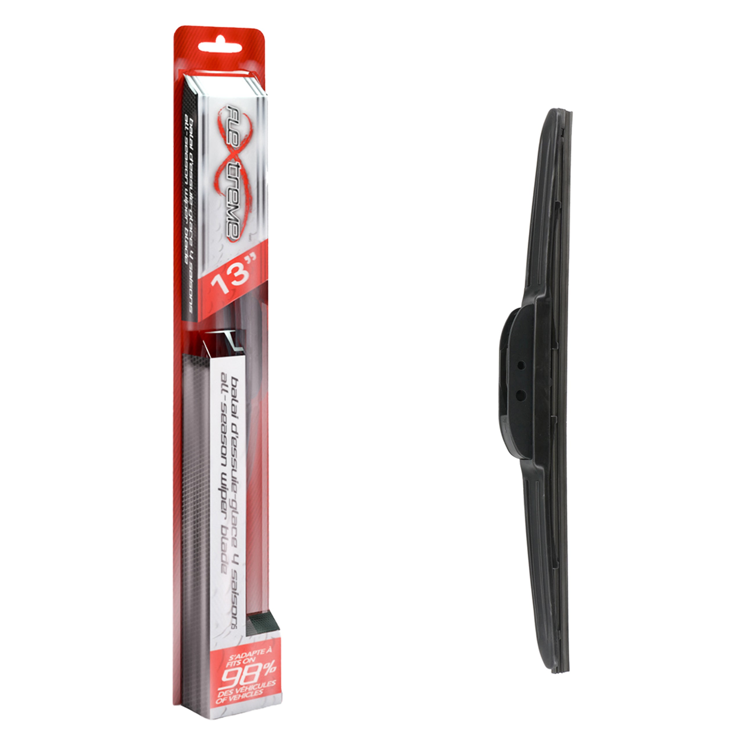 Flextreme 90-70131 Windshield Wiper Blade for 1980-2020 Chevrolet Sonic, Hyundai Elantra GT, Chevrolet Suburban 3500 HD - Front Right, Rear, Front