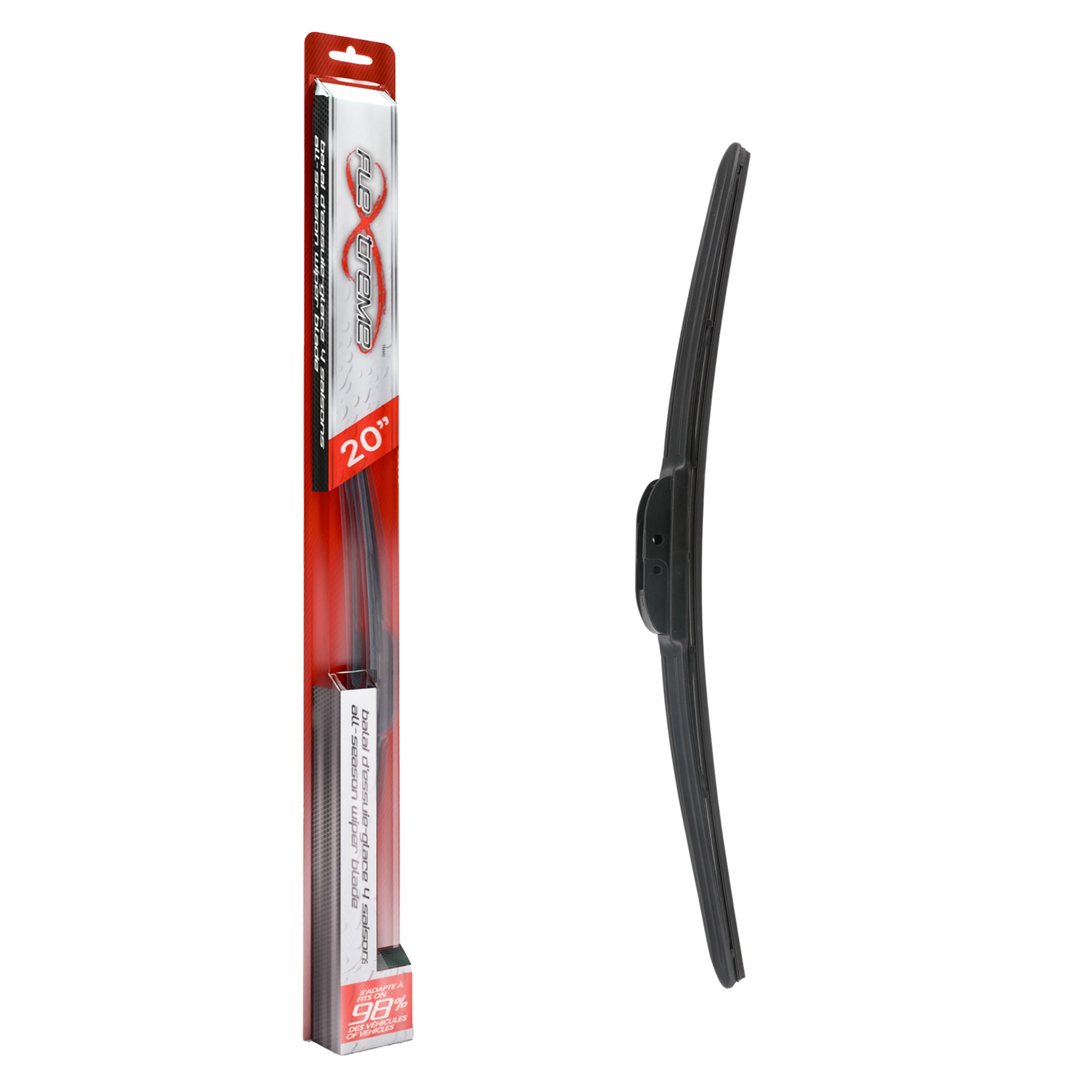 Flextreme 90-70201 Windshield Wiper Blade for 1980-2022 Audi S5, Jeep Grand Cherokee, Jeep Grand Cherokee L - Front Right, Front, Rear