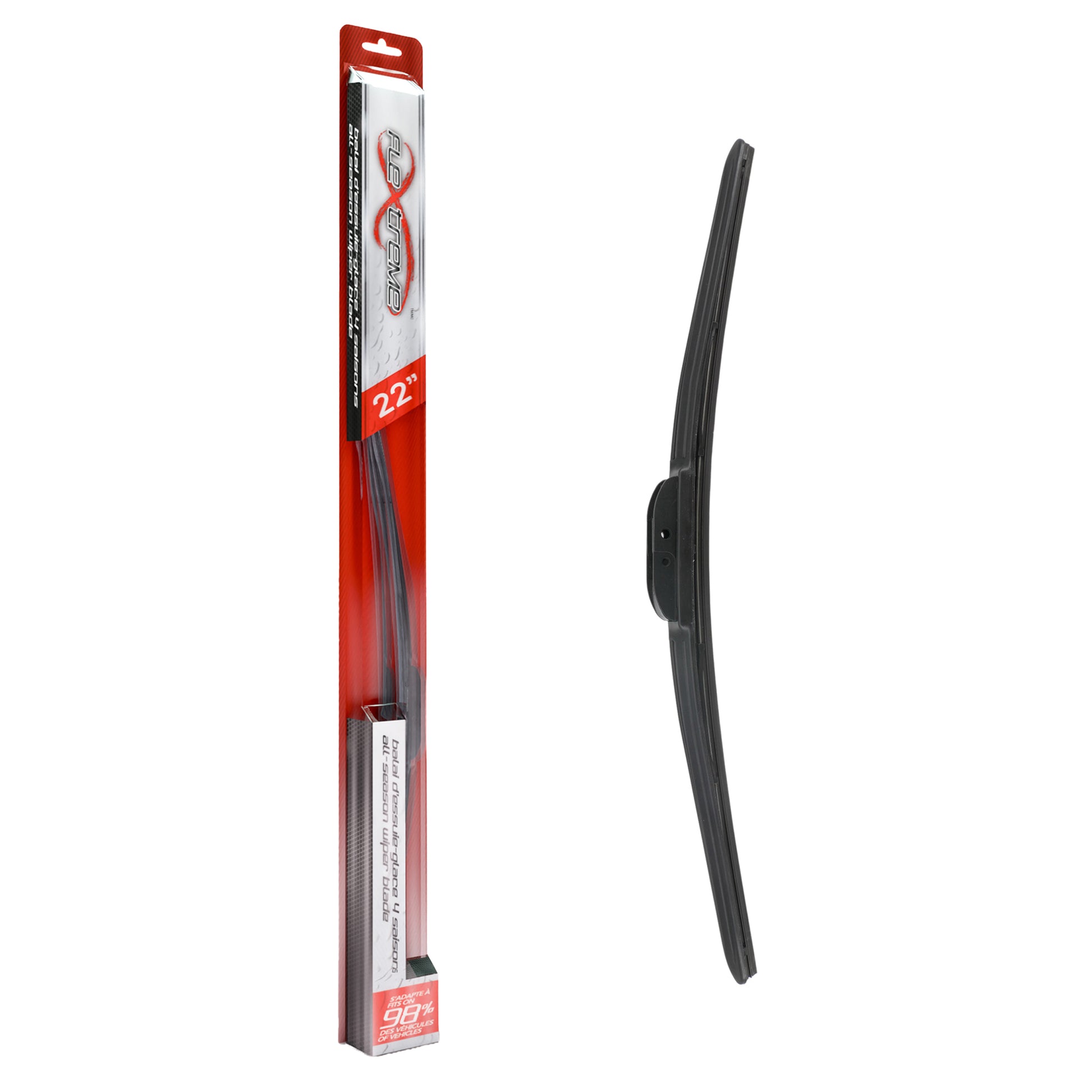 Flextreme 90-70221 Windshield Wiper Blade for 1981-2022 Chevrolet Silverado 1500 LTD, GMC Sierra 1500 Limited, Lexus LX600 - Front, Front Right, Front Left