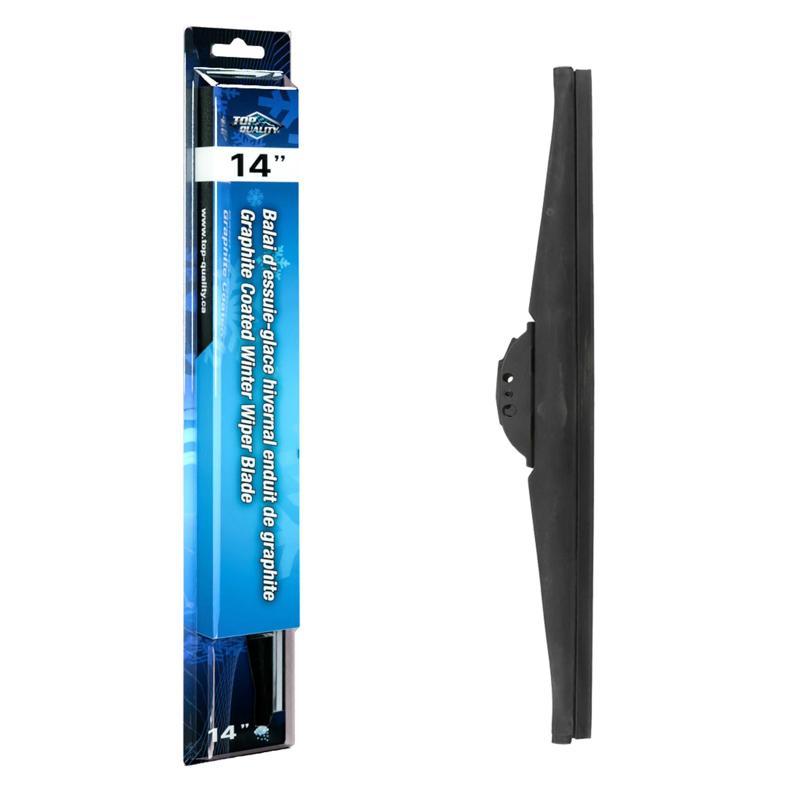Top Quality 90-80141 Windshield Wiper Blade for 1980-2022 Toyota Corolla, Ford Transit Connect, Honda Civic - Front Right, Rear, Center