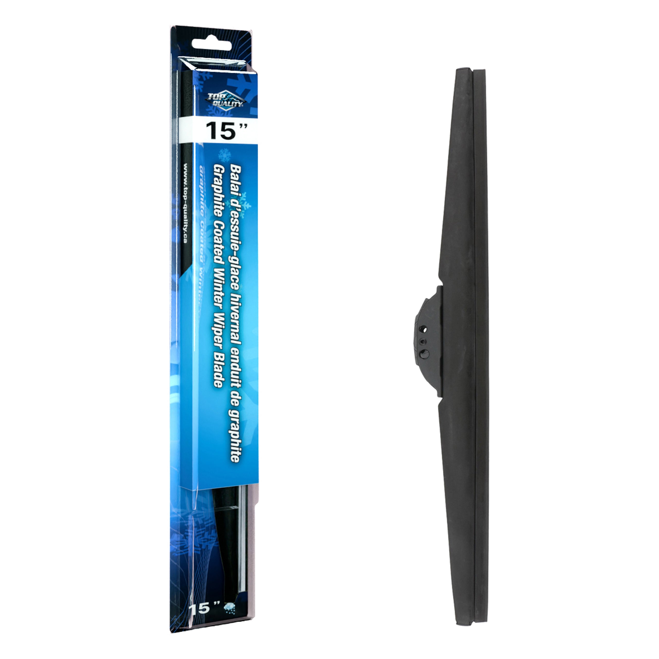 Top Quality 90-80151 Windshield Wiper Blade for 1980-2020 Jeep Wrangler JK, Mercedes-Benz G550 4x4, Fiat 500L - Front, Rear, Front Right