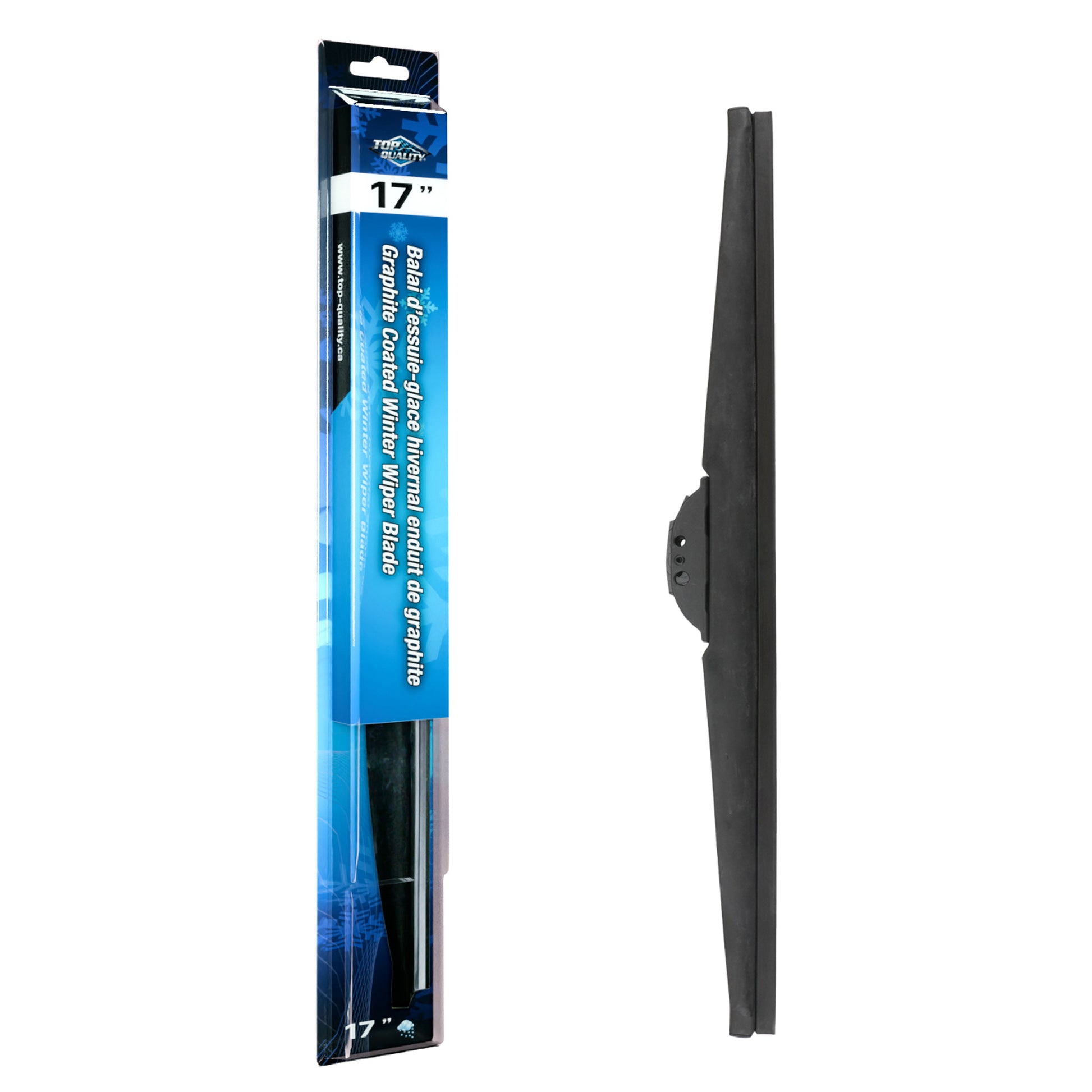 Top Quality 90-80171 Windshield Wiper Blade for 1980-2022 Ford Bronco, Nissan Sentra, Nissan Versa - Front, Front Right, Rear