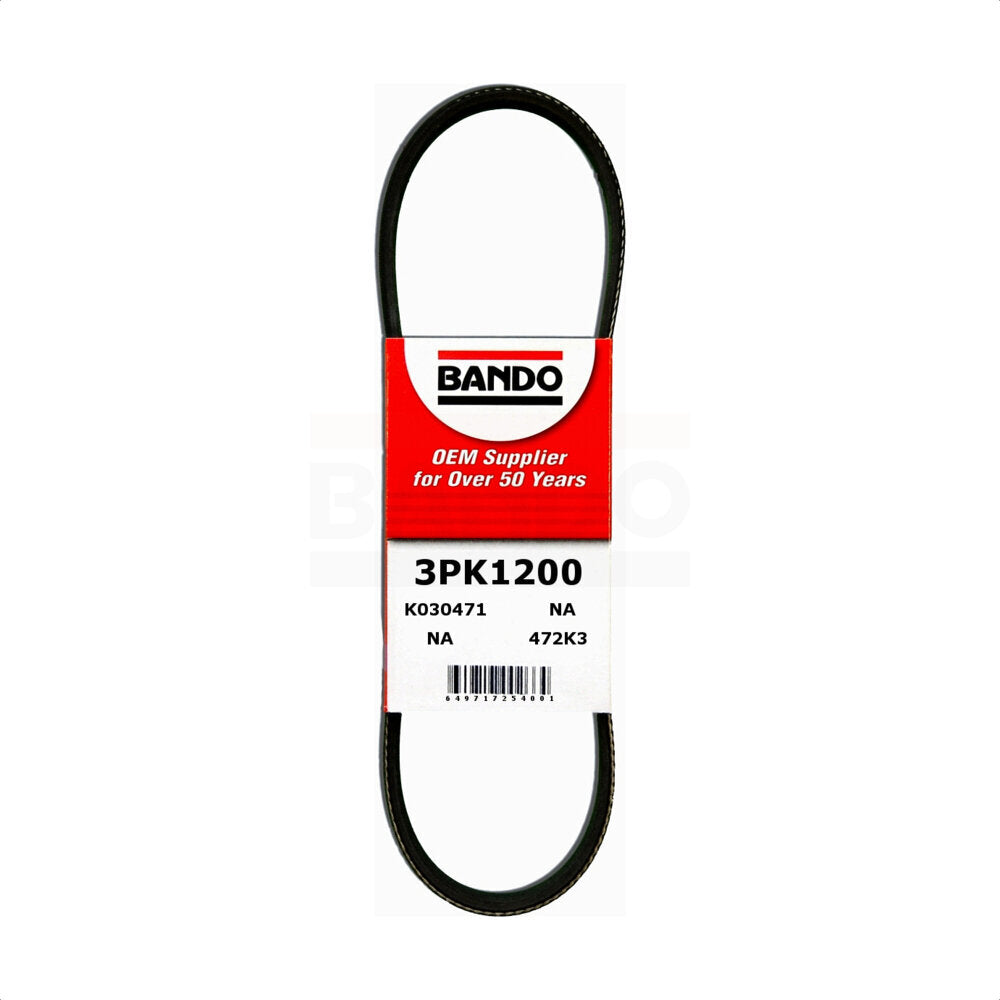 Bando BAN-3PK1200 Accessory Drive Belt for 2010-2011 Toyota Camry - Power Steering