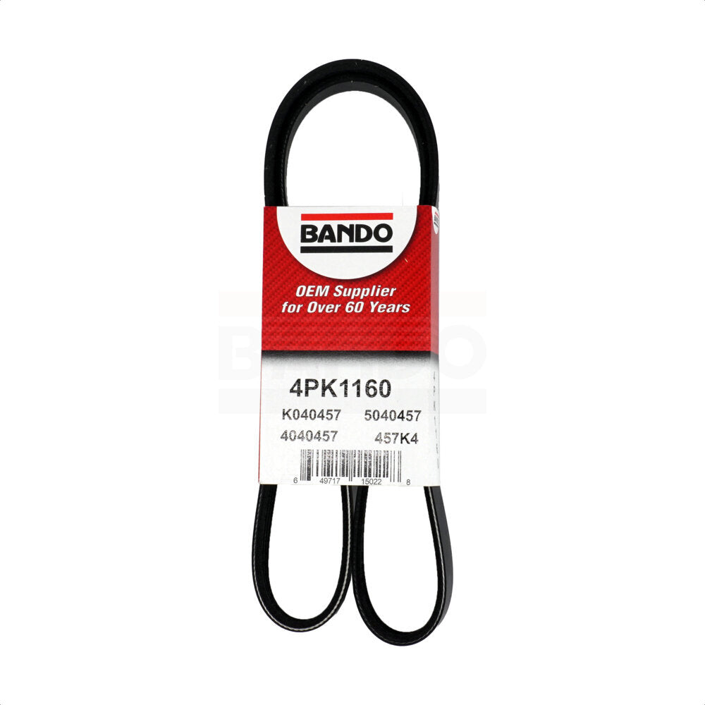 Bando BAN-4PK1160 Accessory Drive Belt for 2010-2016 Honda Insight, Honda CR-Z - Water Pump, Alternator and Air Conditioning, Accessory Drive