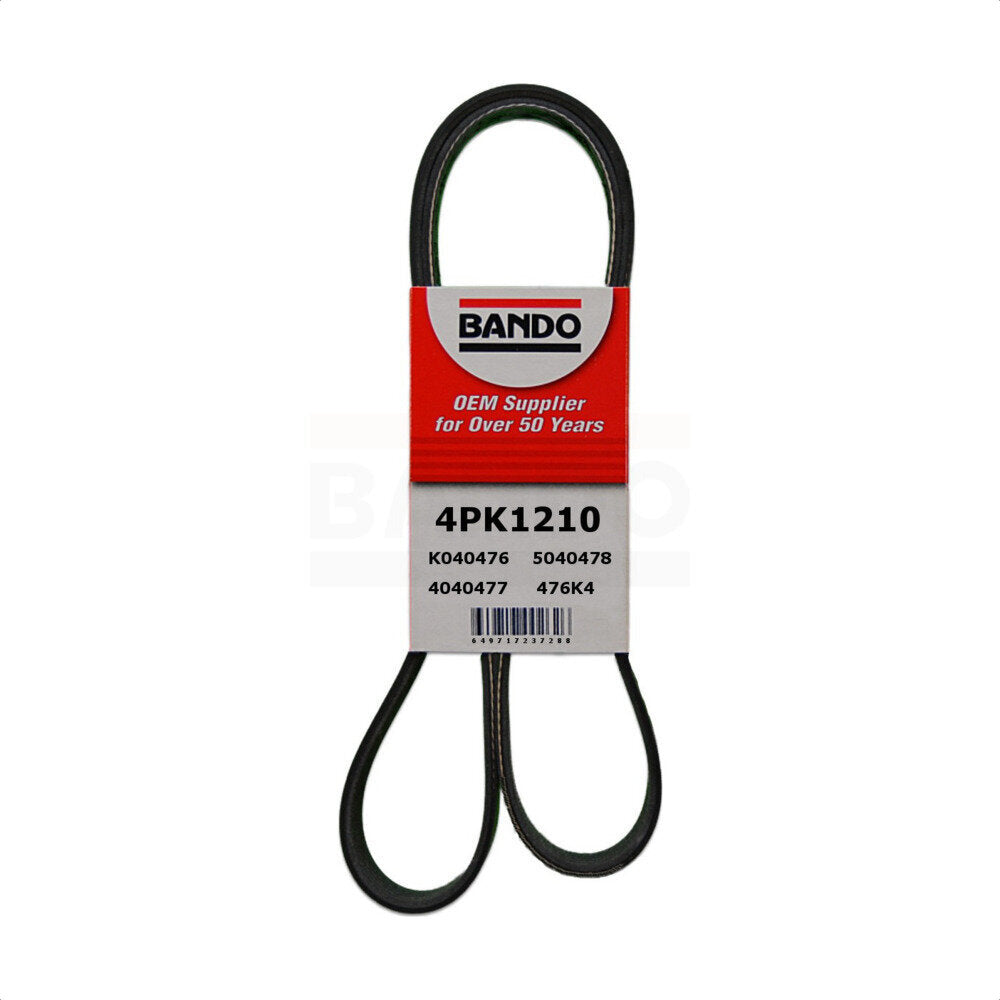 Bando BAN-4PK1210 Accessory Drive Belt for 2013-2018 Toyota Yaris - Water Pump, Alternator and Air Conditioning