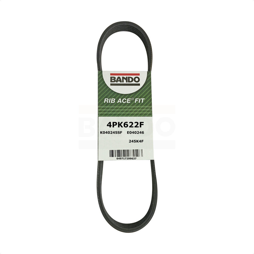 Bando BAN-4PK622F Accessory Drive Belt for 2009-2011 Pontiac G3, Chevrolet Aveo, Chevrolet Aveo5 - Power Steering