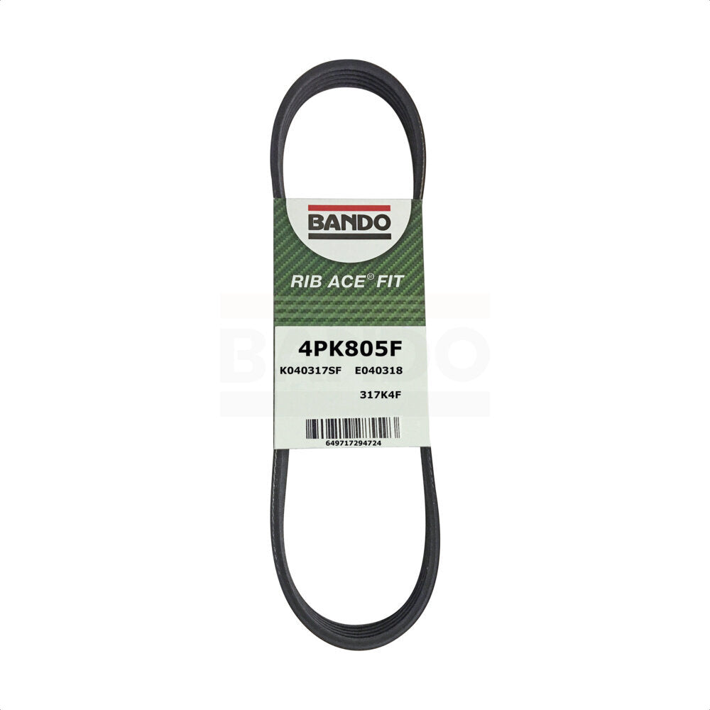Bando BAN-4PK805F Accessory Drive Belt for 2008-2020 Subaru WRX STI, Subaru Impreza, Subaru WRX - Air Conditioning