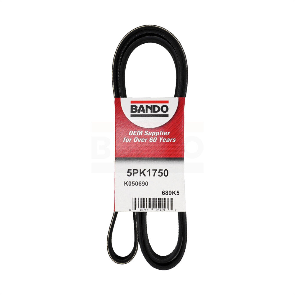 Bando BAN-5PK1750 Accessory Drive Belt for 1992-2020 Chevrolet Blazer - Alternator and Air Conditioning, Water Pump, Water Pump, Alternator and Air Conditioning