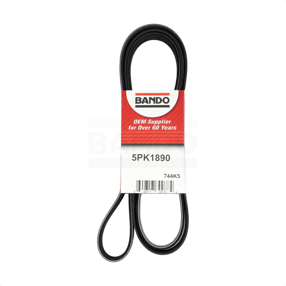 Bando BAN-5PK1890 Accessory Drive Belt for 2017-2020 Chevrolet Colorado, GMC Canyon - Main Drive, Water Pump, Alternator and Air Conditioning