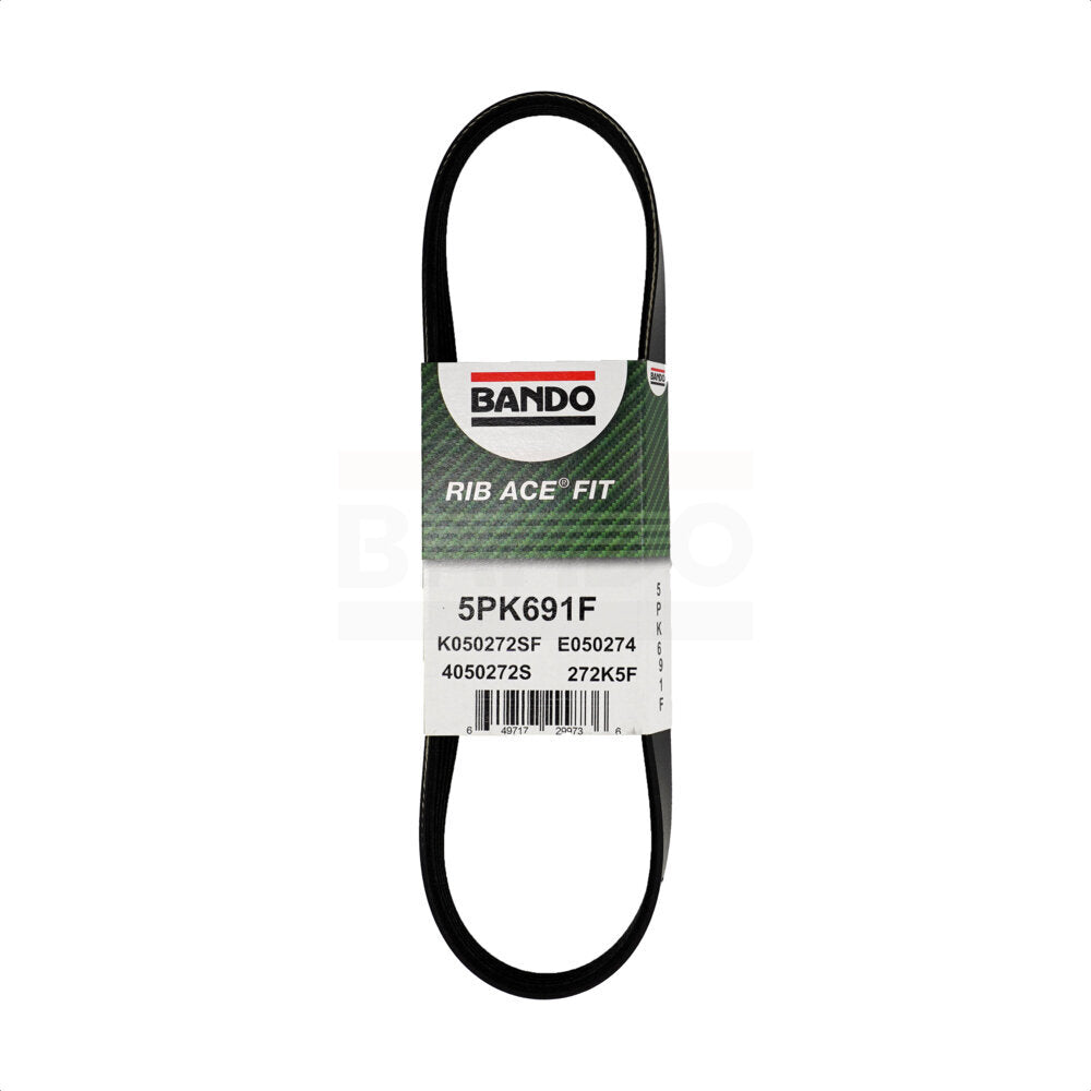 Bando BAN-5PK691F Accessory Drive Belt for 2006-2013 Mazda 3, Mazda 3 Sport, Mazda 5 - Air Conditioning