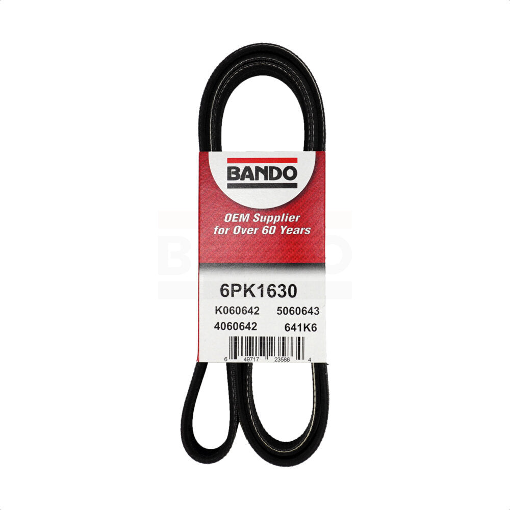 Bando BAN-6PK1630 Accessory Drive Belt for 1994-2019 Chevrolet Cruze - Alternator and Air Conditioning, Water Pump, Alternator and Air Conditioning, Accessory Drive