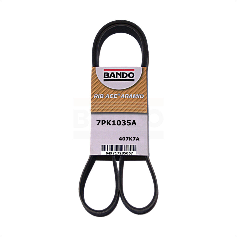 Bando BAN-7PK1035A Accessory Drive Belt for 2013-2020 INFINITI QX60, Nissan Maxima, Nissan Murano - Fan and Alternator, Accessory Drive, Alternator and Air Conditioning