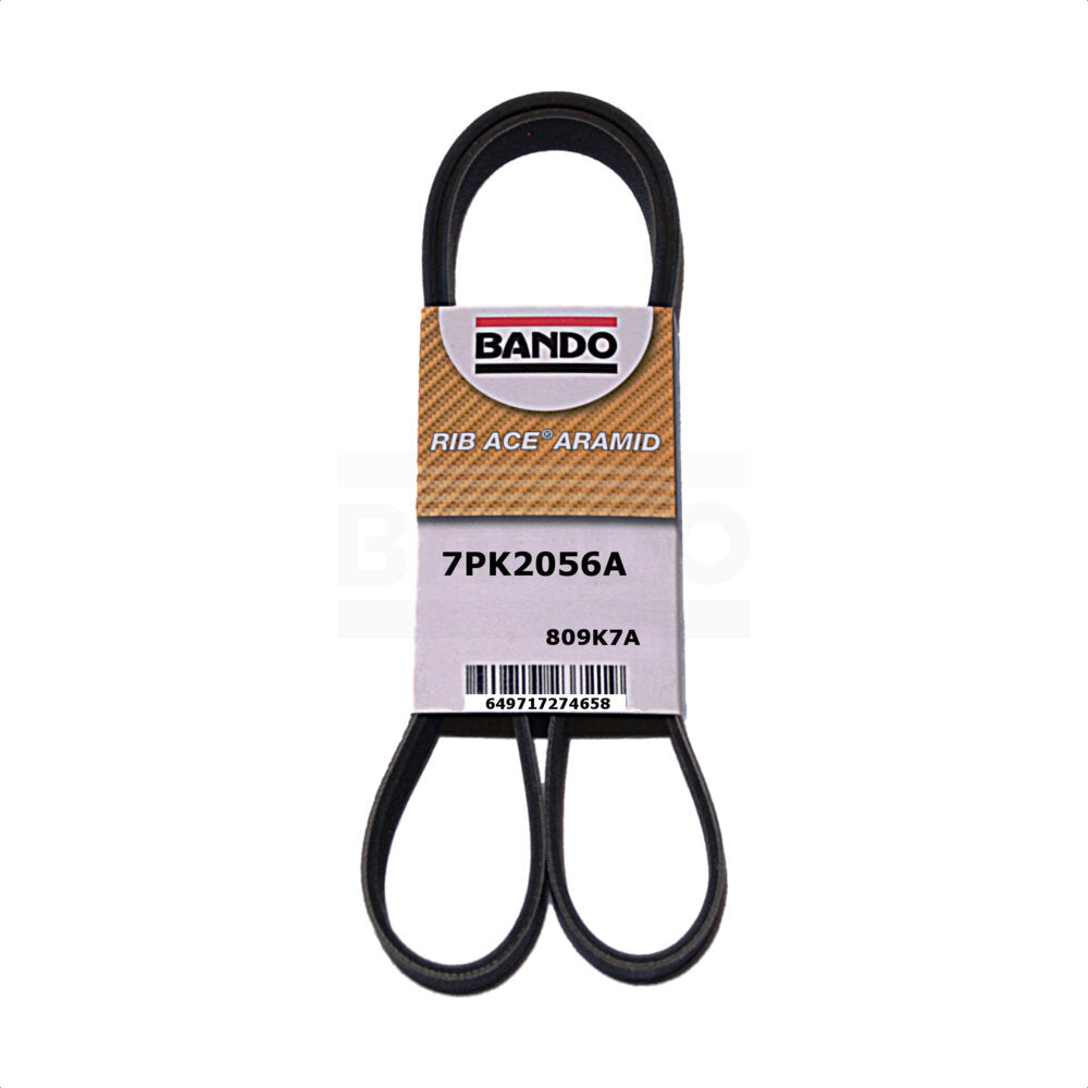 Bando BAN-7PK2056A Accessory Drive Belt for 2007-2012 INFINITI FX35, INFINITI M35, INFINITI EX35 - Air Conditioning, Alternator and Power Steering