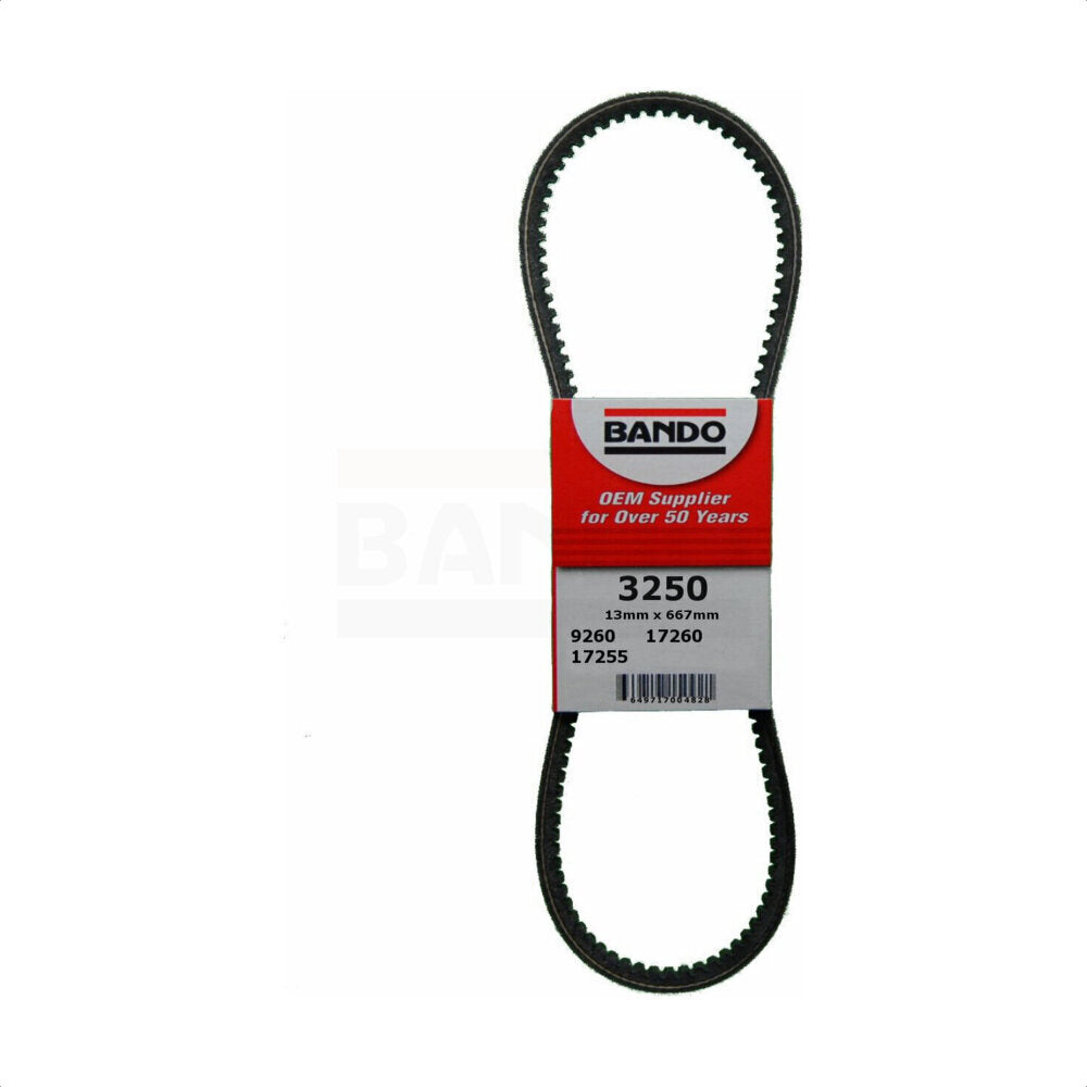 Bando BAN-RPF3250 Accessory Drive Belt for 1989-2011 Hyundai Accent, Kia Rio, Kia Rio5 - Water Pump and Power Steering, Power Steering