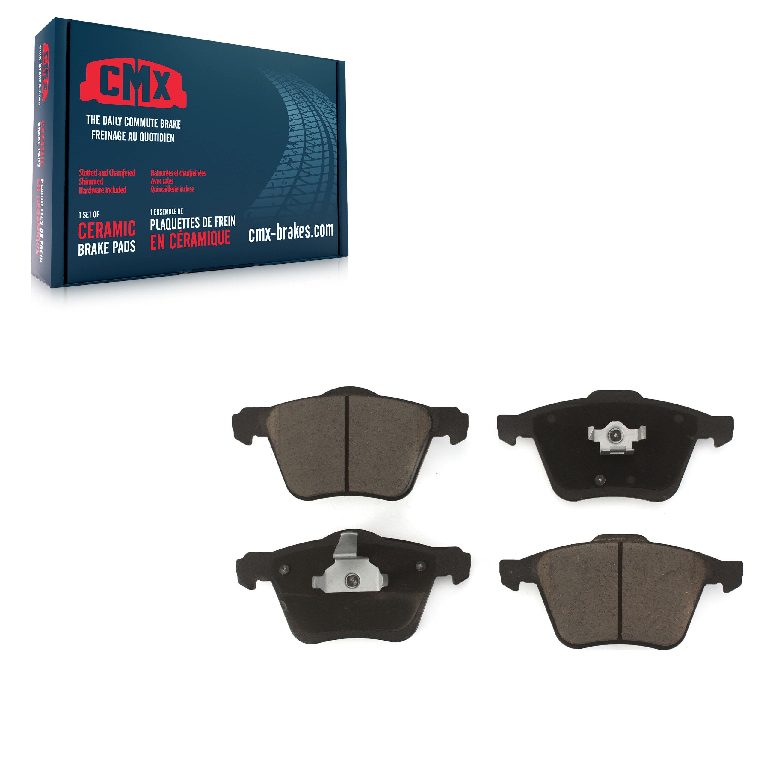 CMX CMX-D1003 Disc Brake Pad for 2003-2014 Volvo XC90 - Front
