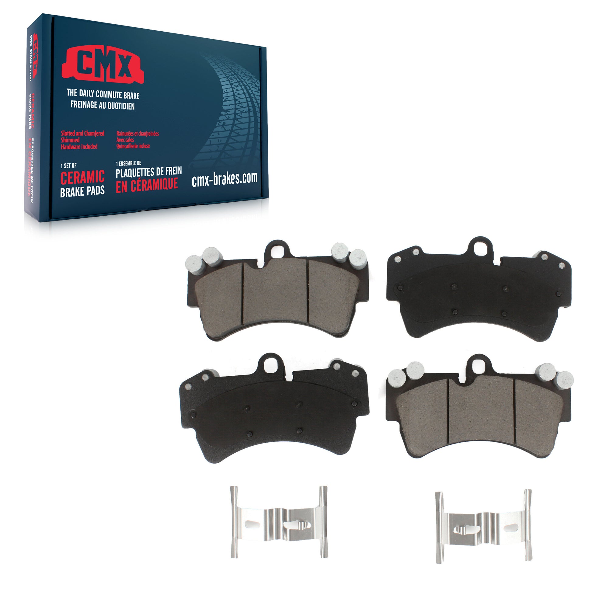CMX CMX-D1014 Disc Brake Pad for 2003-2017 Audi R8, Audi Q7, Porsche Cayenne - Front