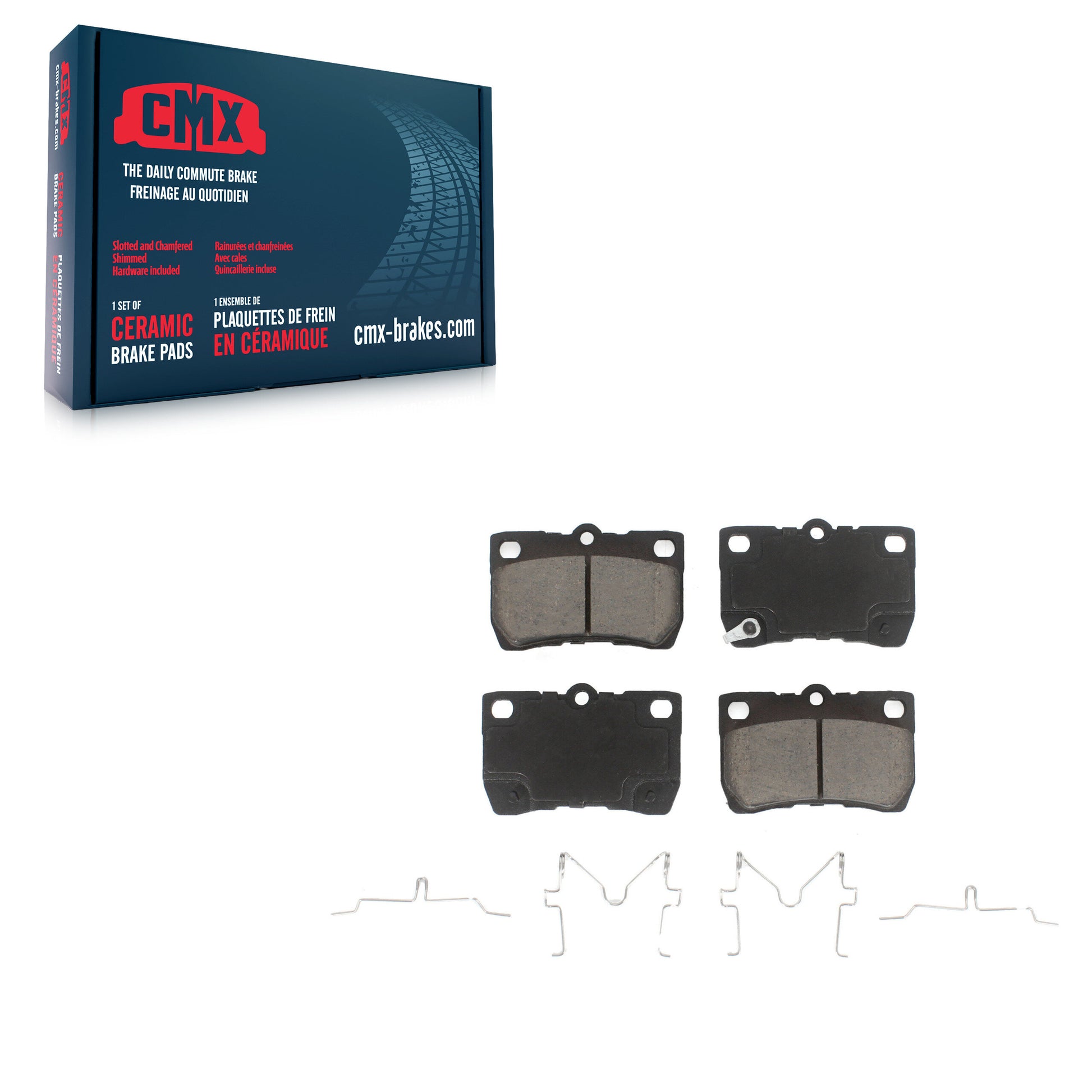 CMX CMX-D1113 Disc Brake Pad for 2006-2013 Lexus GS460, Lexus GS350, Lexus GS450h - Rear