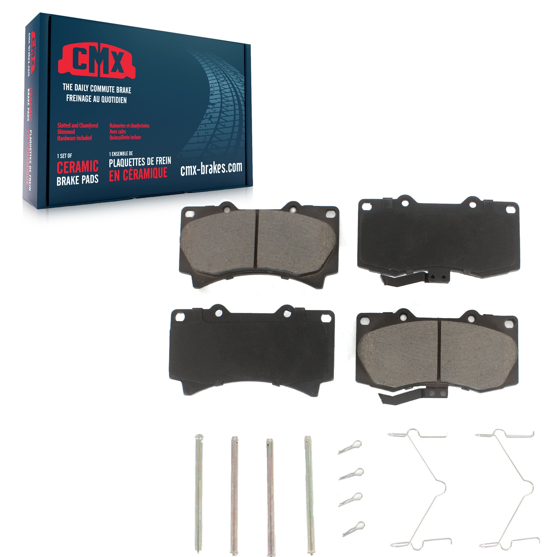 CMX CMX-D1119 Disc Brake Pad for 2006-2010 Hummer H3T, Hummer H3 - Front