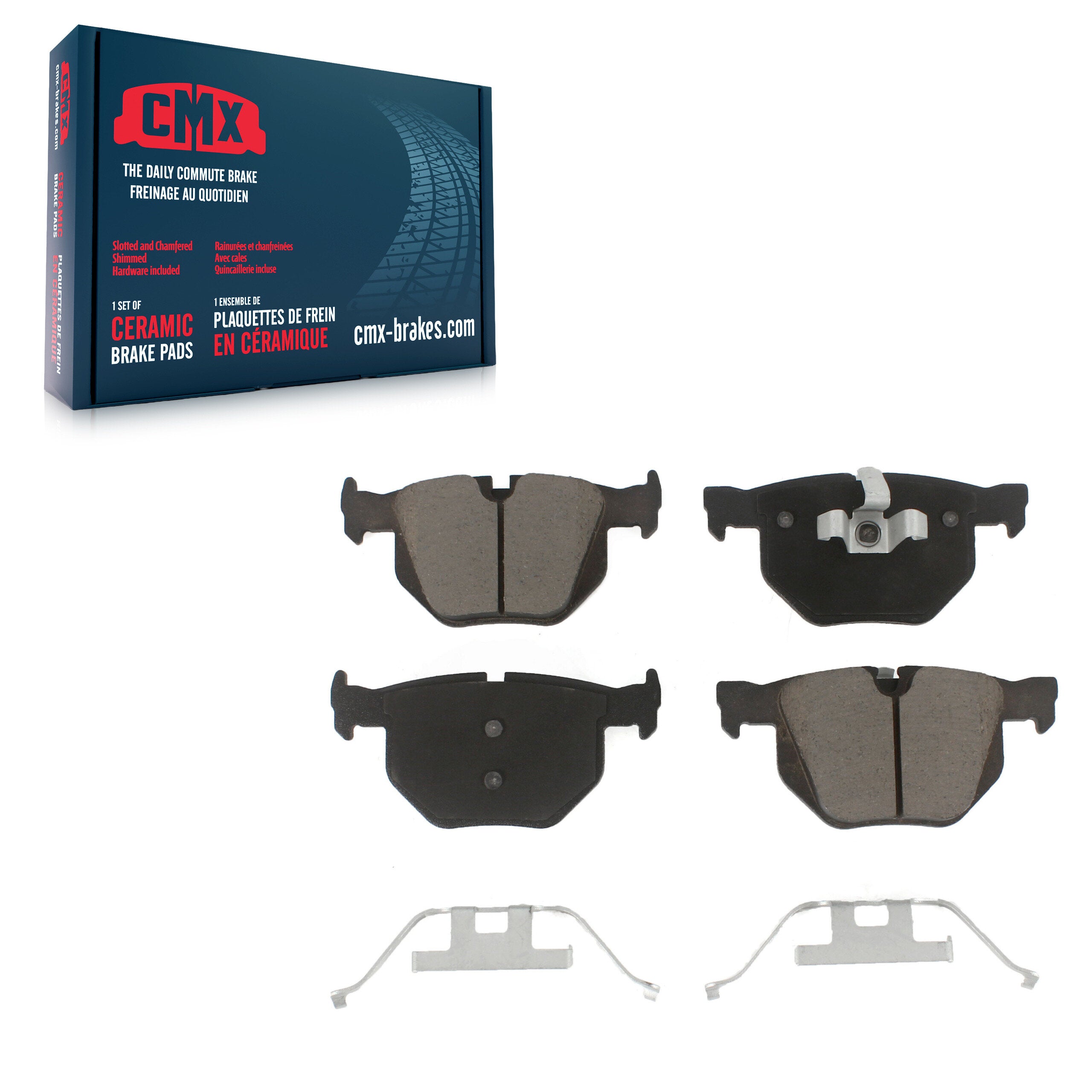 CMX CMX-D1170 Disc Brake Pad for 2006-2015 BMW 335i xDrive, BMW X1, BMW 335i - Rear