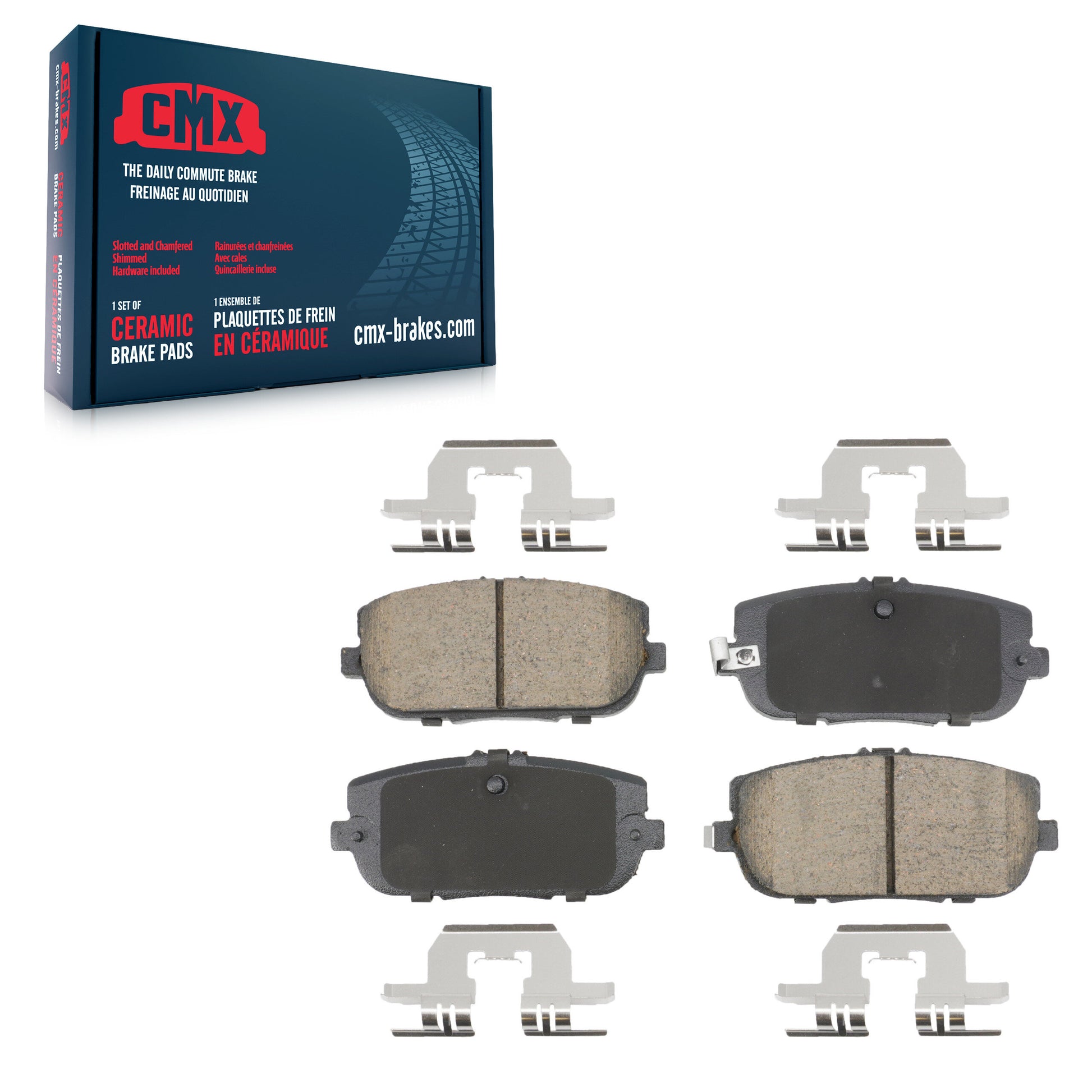 CMX CMX-D1180 Disc Brake Pad for 2006-2020 Fiat 124 Spider, Mazda MX-5 Miata - Rear