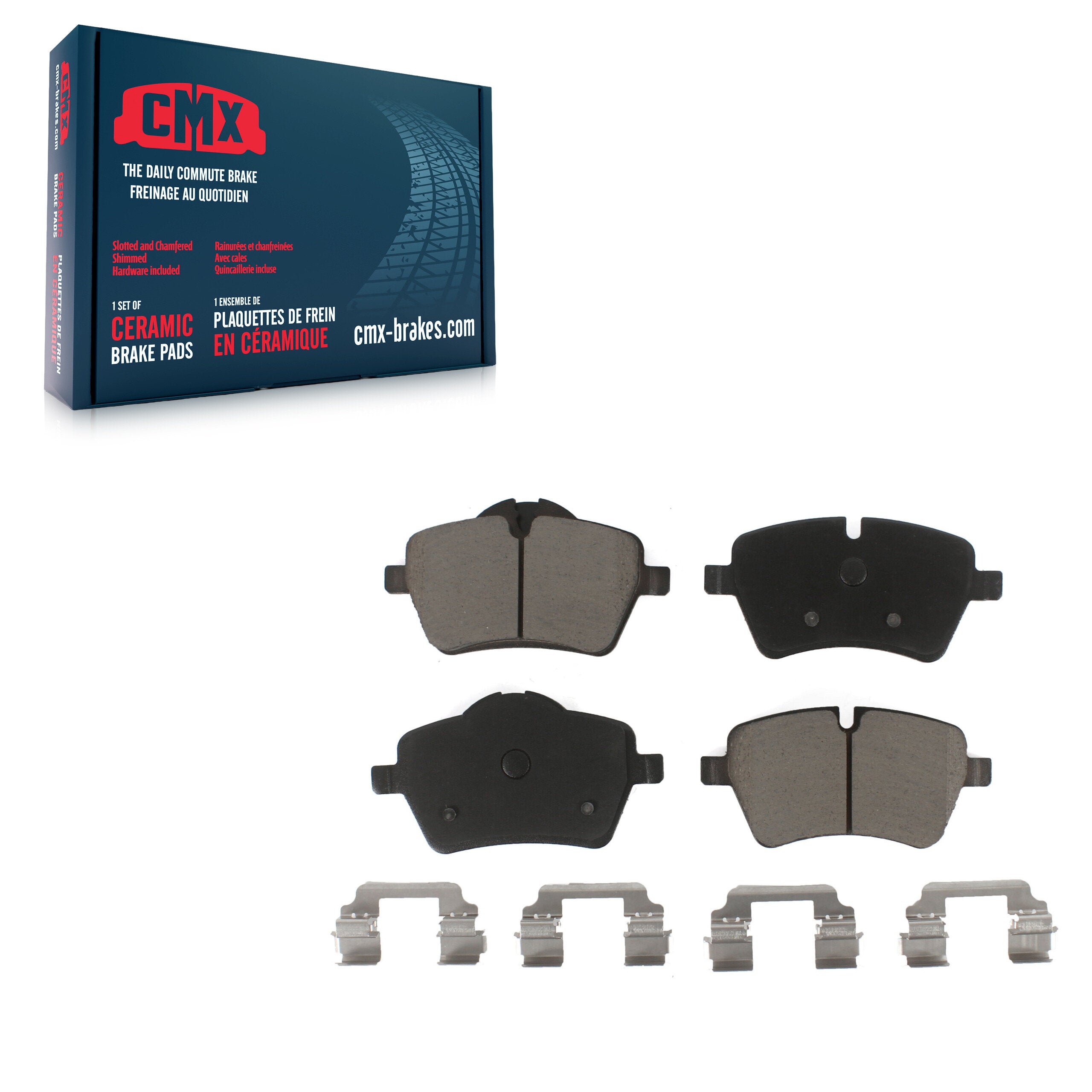 CMX CMX-D1204 Disc Brake Pad for 2002-2016 Mini Cooper, Mini Cooper Paceman, Mini Cooper Countryman - Front