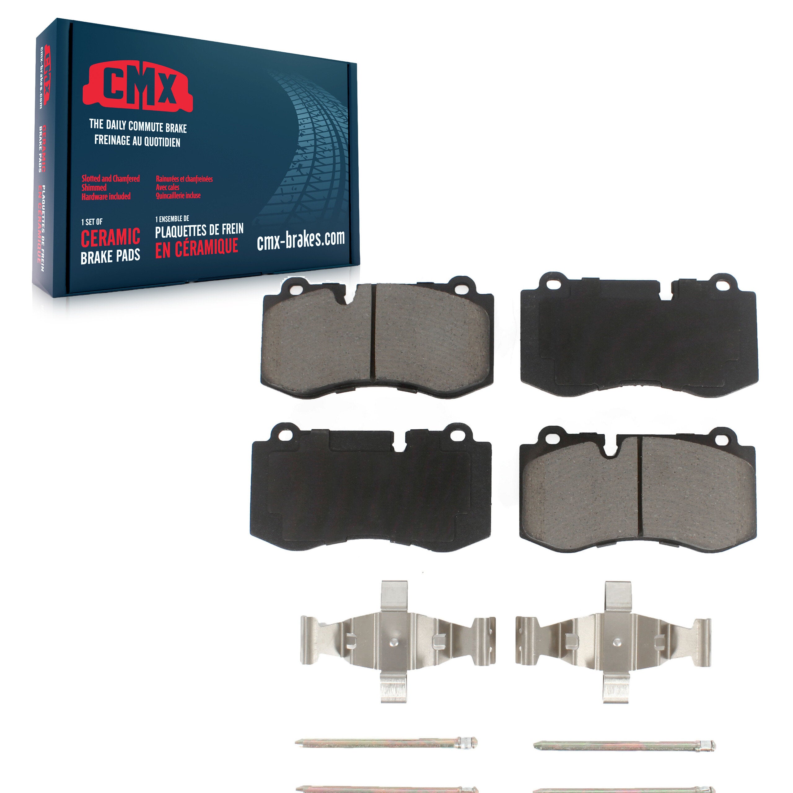 CMX CMX-D1223 Disc Brake Pad for 2007-2014 Mercedes-Benz S350, Mercedes-Benz S400, Mercedes-Benz S450 - Front