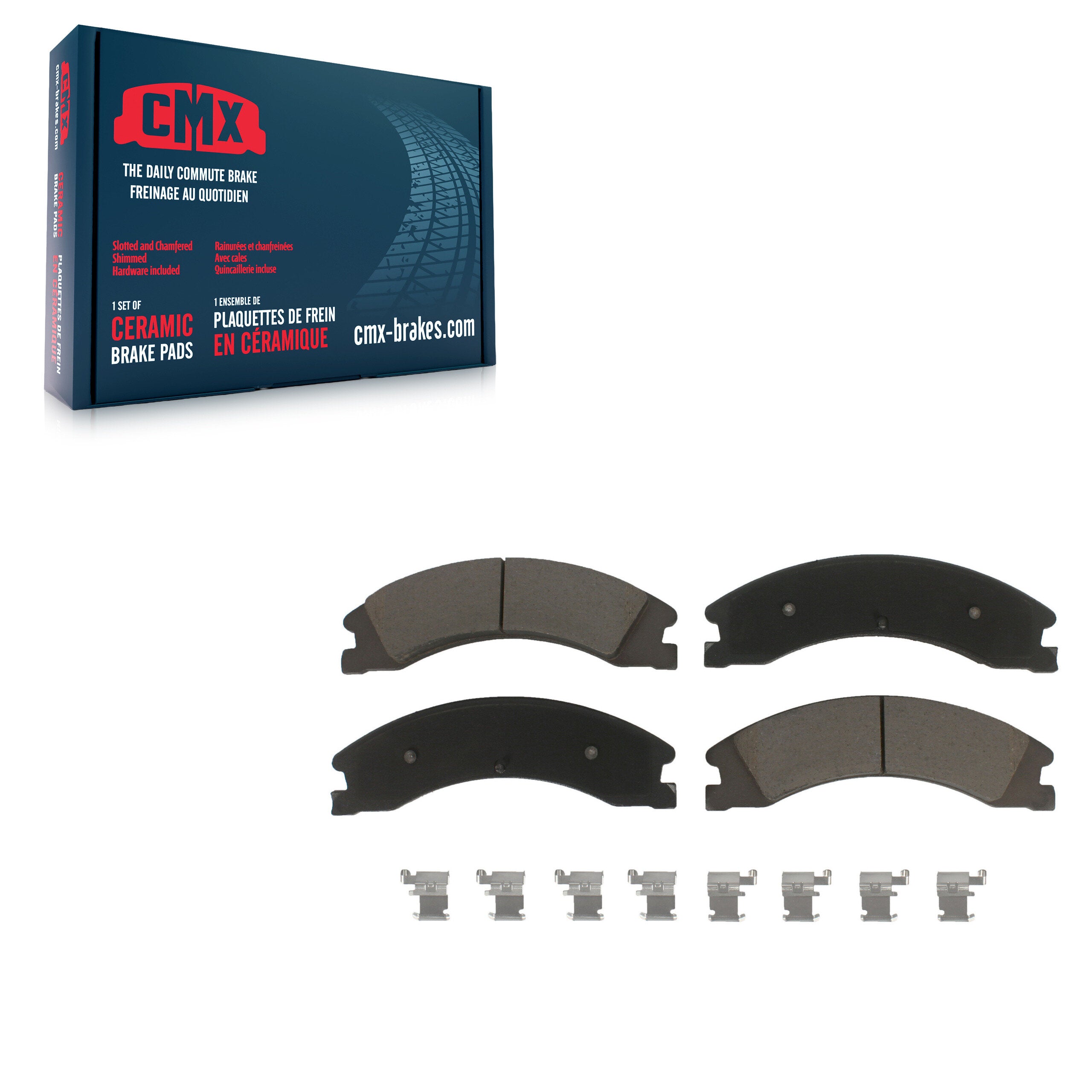CMX CMX-D1330 Disc Brake Pad for 2008-2023 Ford E-450 Super Duty - Rear