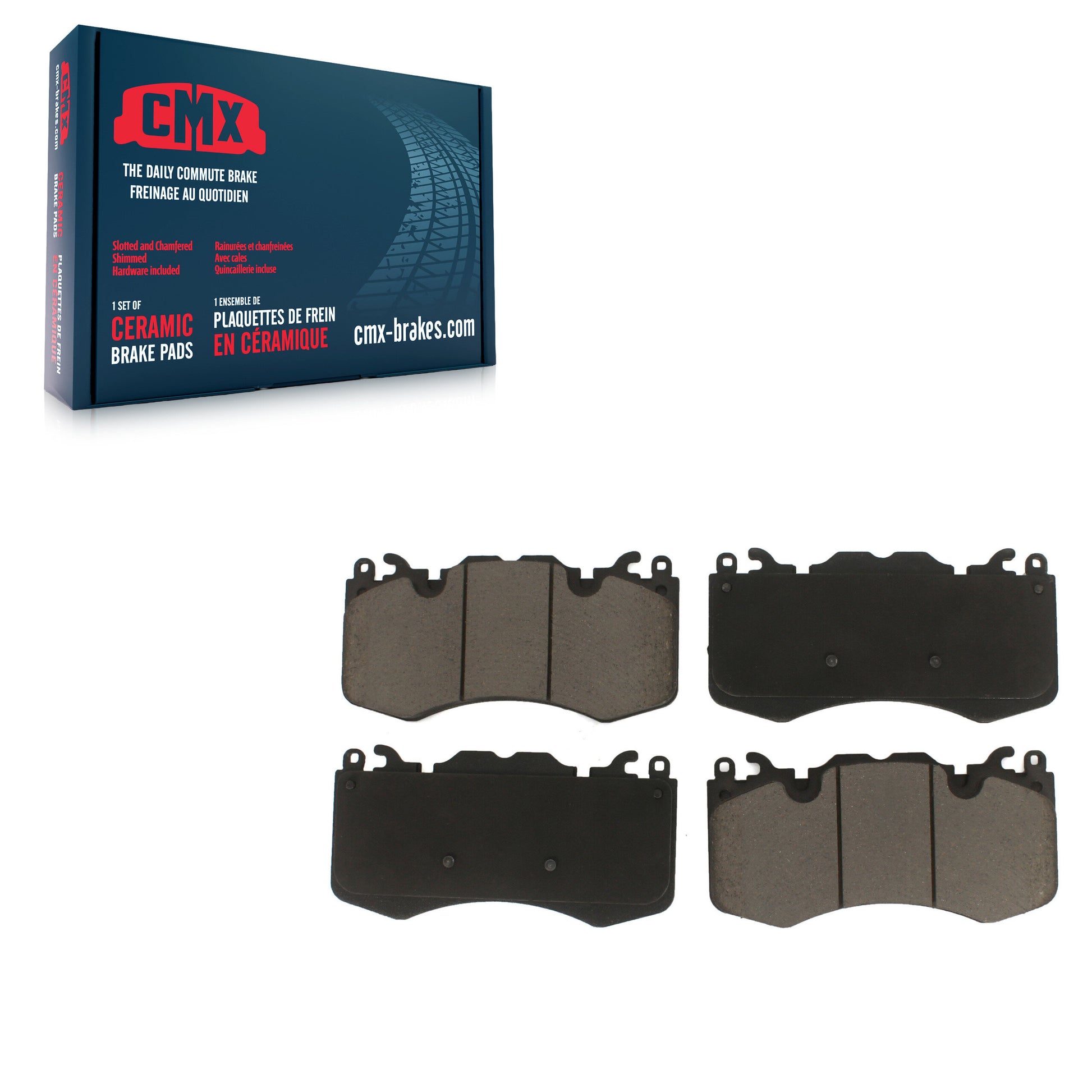 CMX CMX-D1426 Disc Brake Pad for 2010-2022 Land Rover Defender 90, Land Rover Range Rover, Land Rover Range Rover Sport - Front