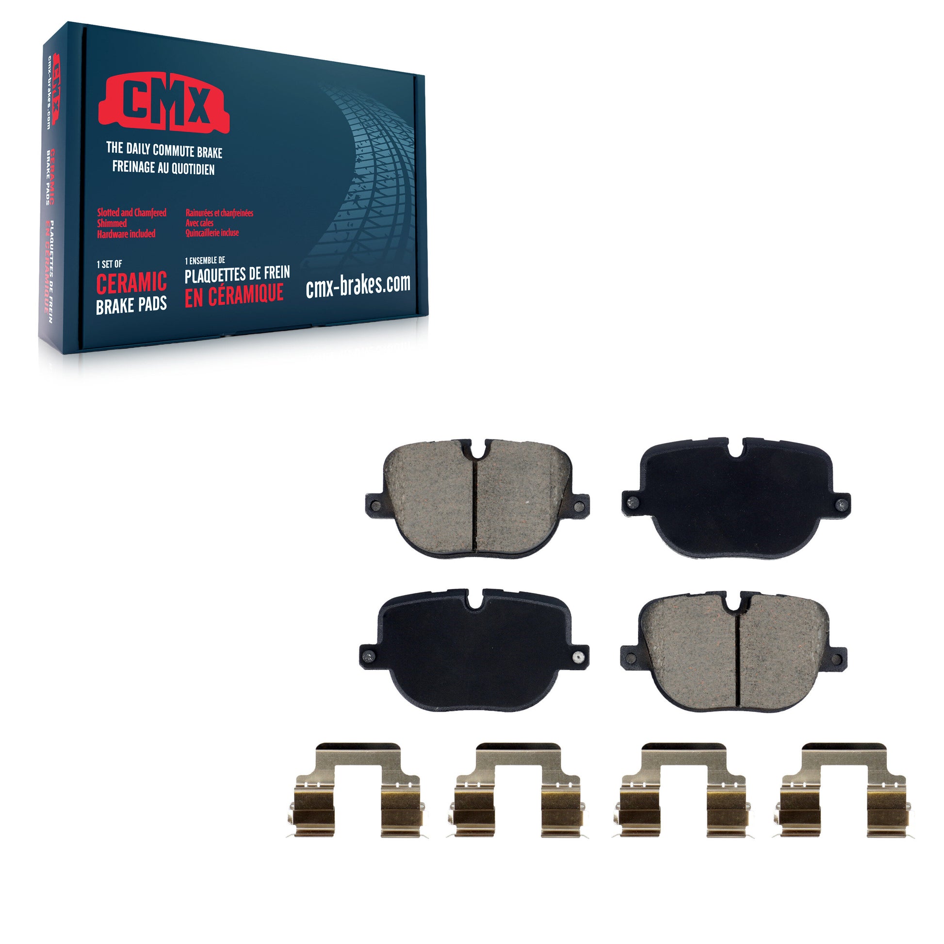 CMX CMX-D1427 Disc Brake Pad for 2010-2013 Land Rover Range Rover, Land Rover Range Rover Sport - Rear