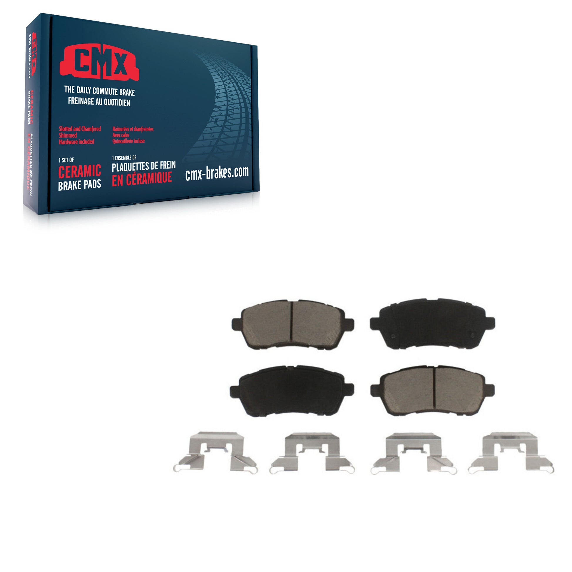 CMX CMX-D1454A Disc Brake Pad for 2011-2014 Mazda 2 - Front