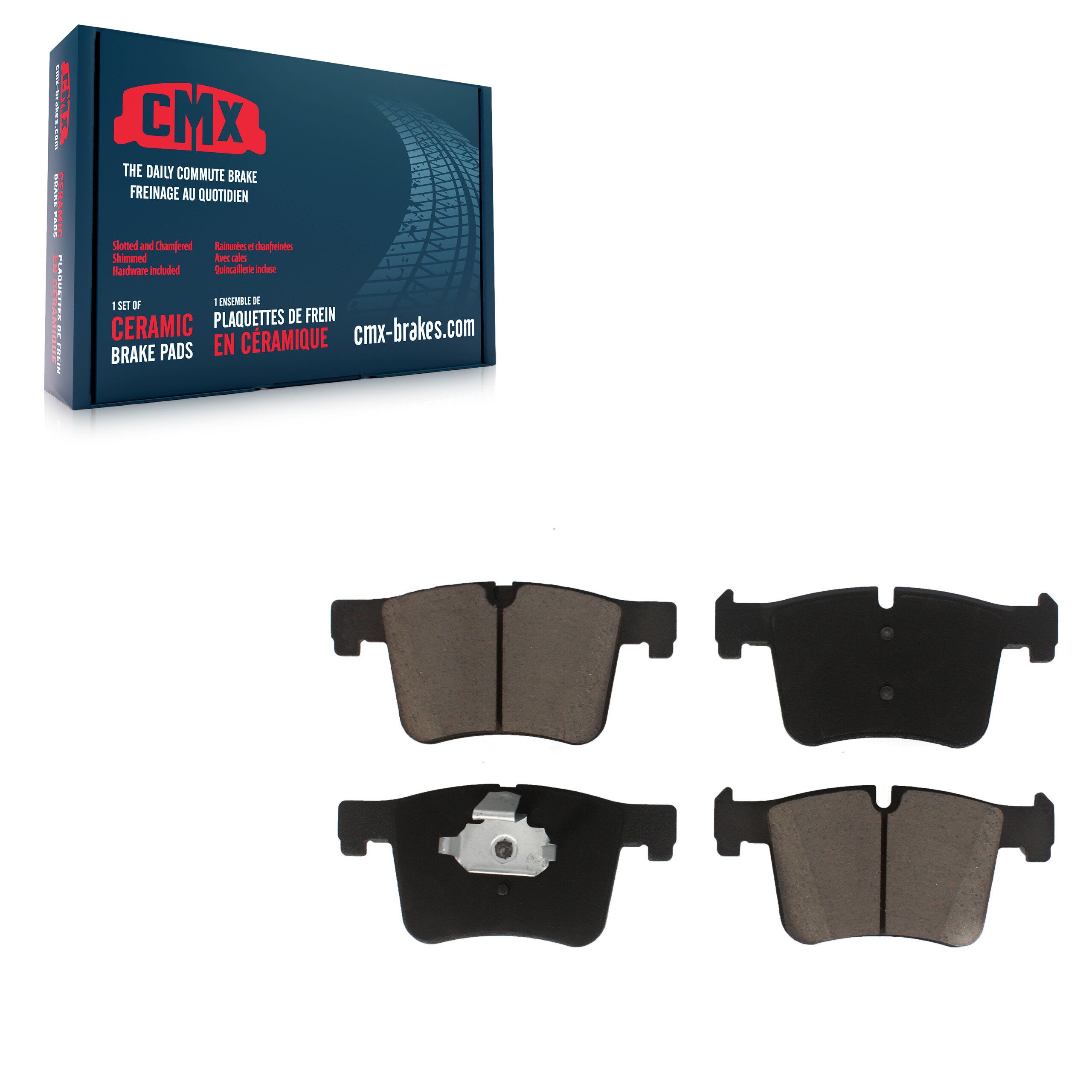 CMX CMX-D1561 Disc Brake Pad for 2011-2021 BMW 230i, BMW 230i xDrive, BMW 328d - Front