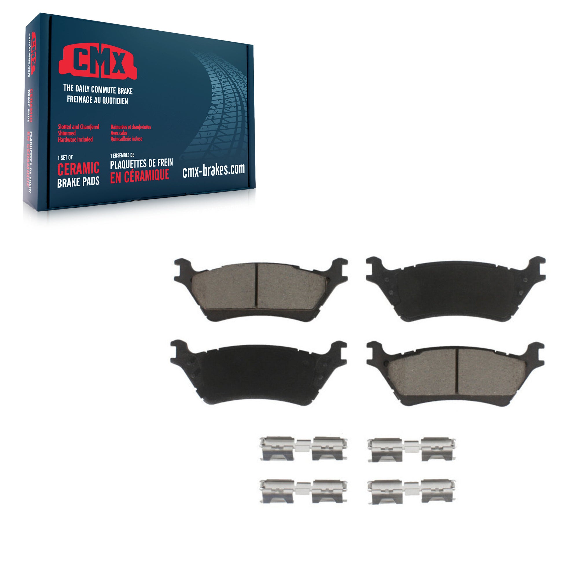 CMX CMX-D1602 Disc Brake Pad for 2012-2020 Ford F-150 - Rear