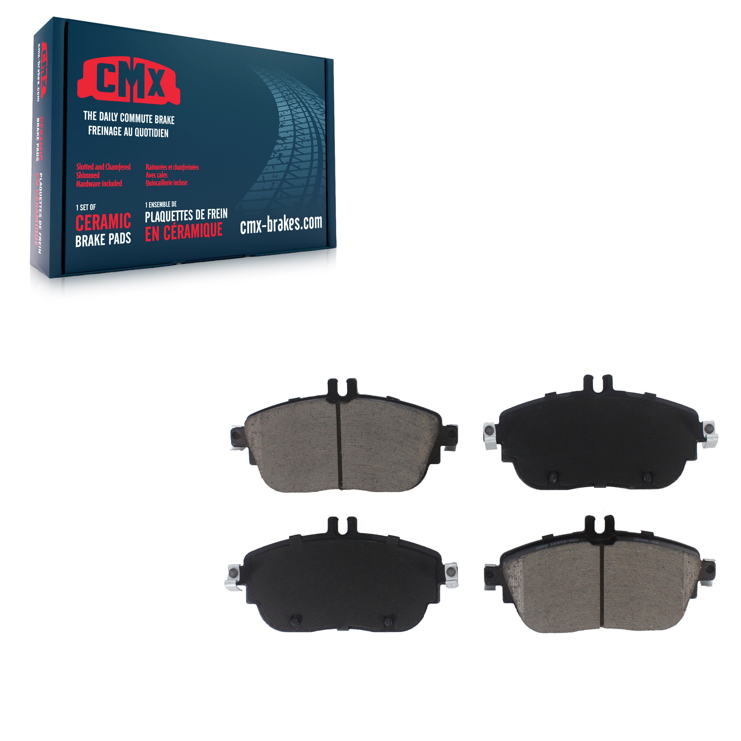 CMX CMX-D1694 Disc Brake Pad for 2013-2020 INFINITI QX30, Mercedes-Benz B250e, Mercedes-Benz GLA250 - Front