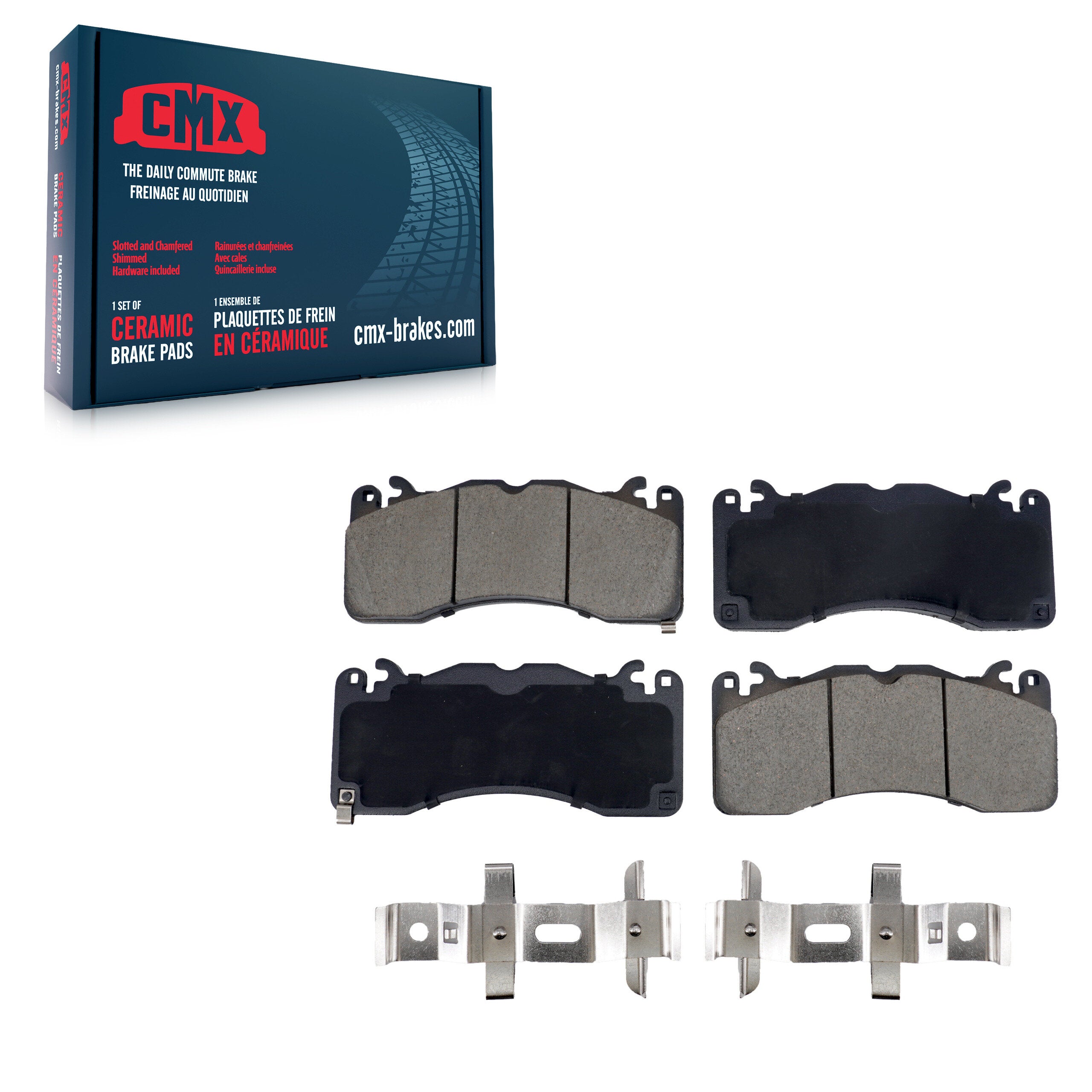 CMX CMX-D1792 Disc Brake Pad for 2015-2023 Ford Mustang - Front