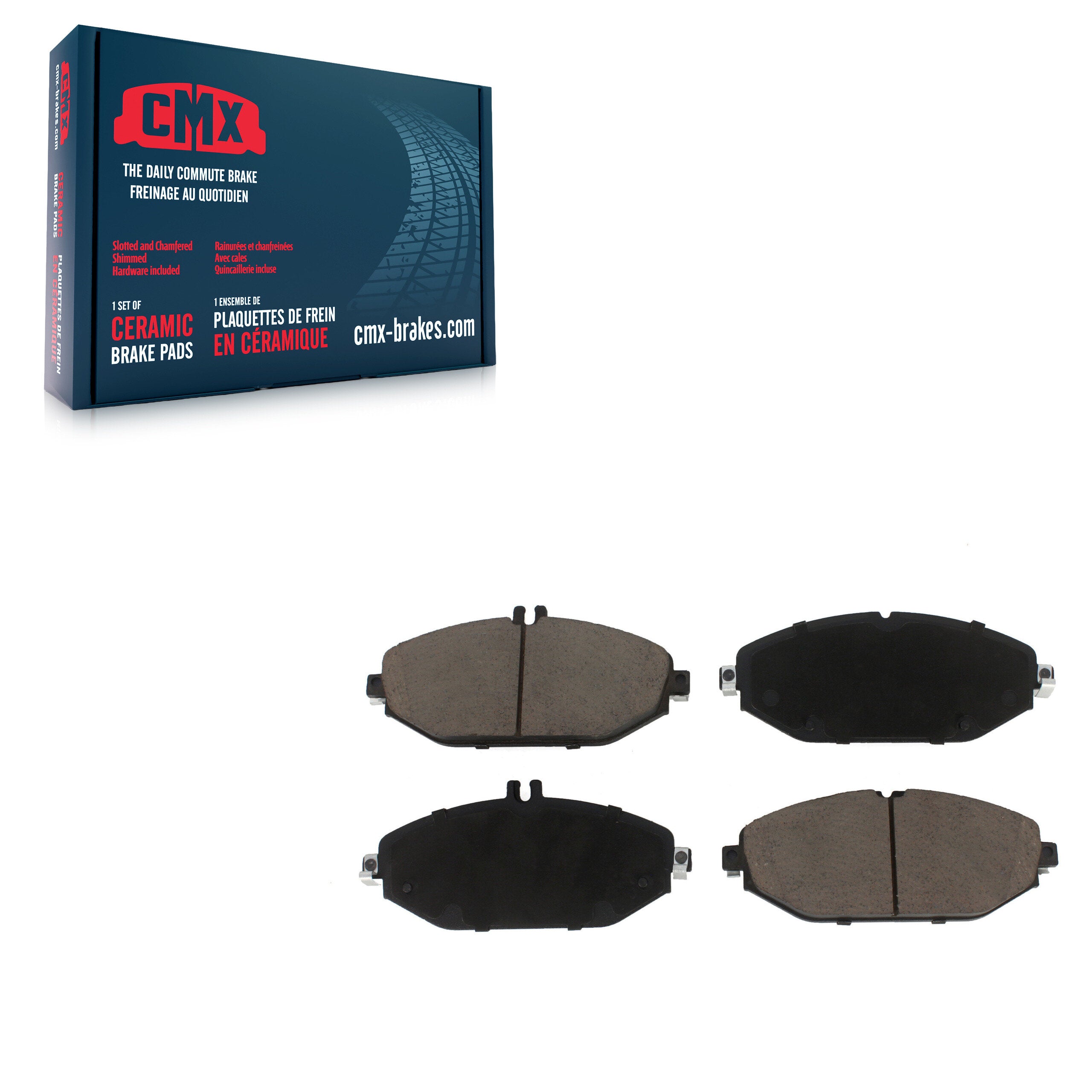 CMX CMX-D1794 Disc Brake Pad for 2015-2021 Mercedes-Benz C300 - Front