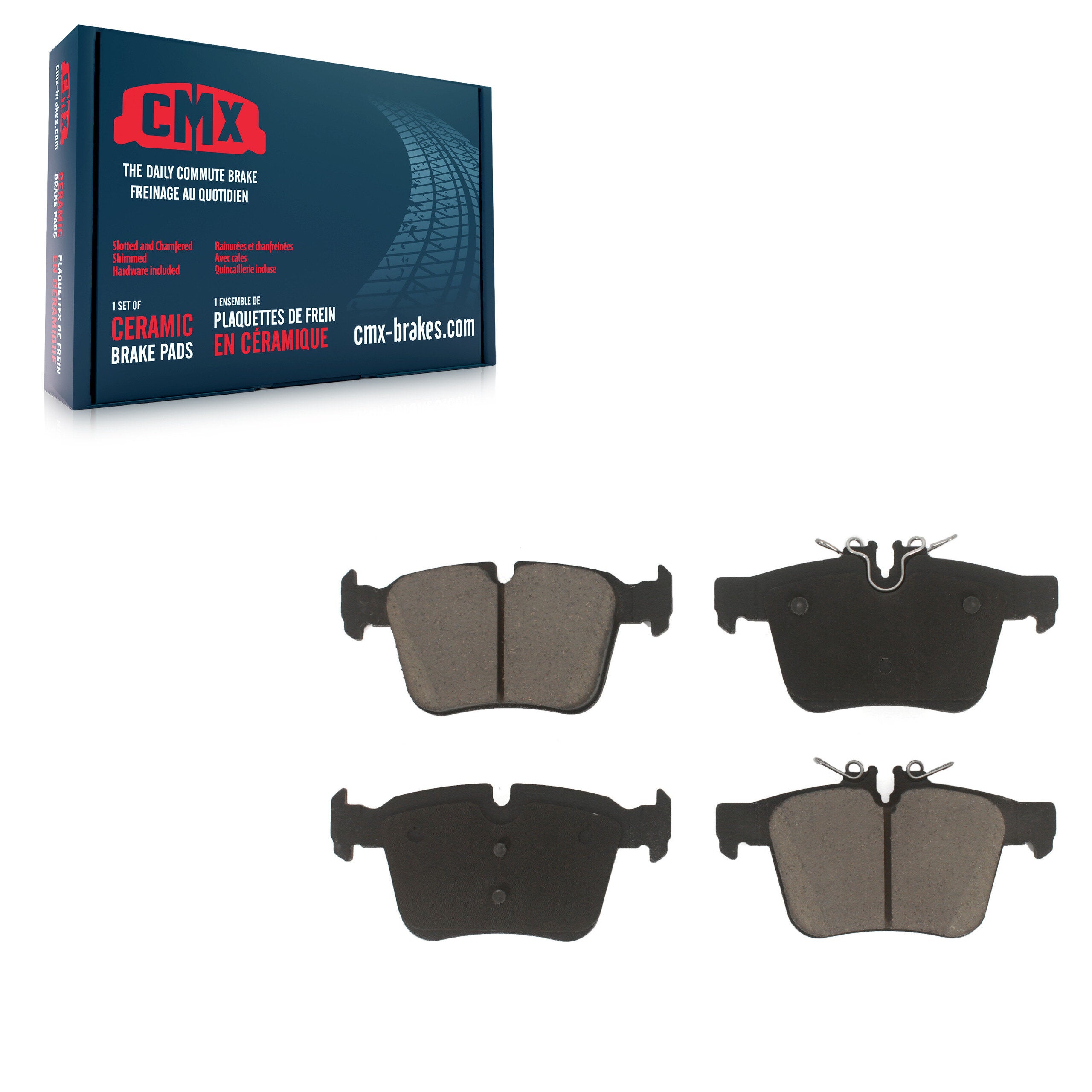 CMX CMX-D1795 Disc Brake Pad for 2015-2023 Mercedes-Benz C300, Mercedes-Benz C350e, Mercedes-Benz C400 - Rear